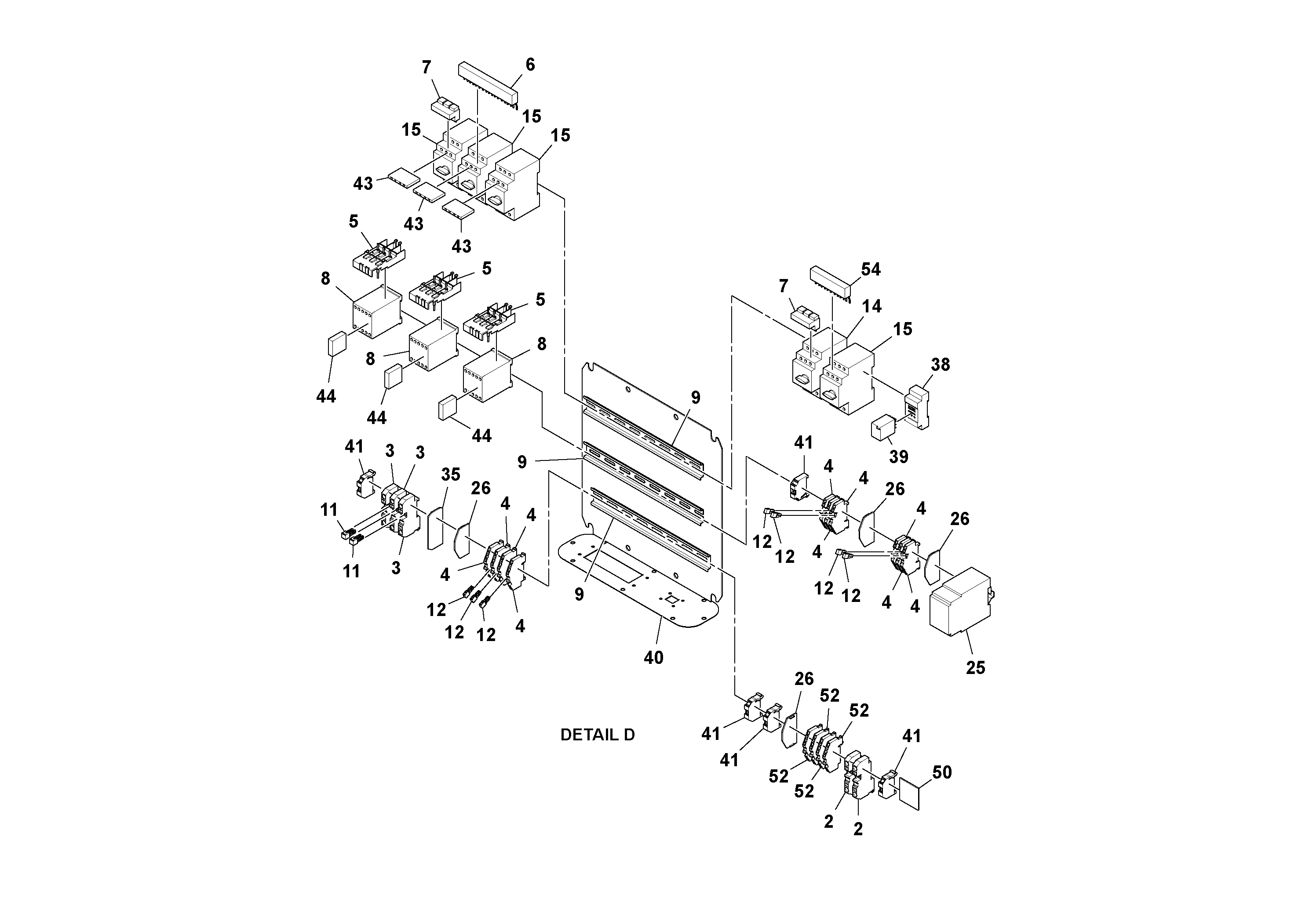 Схема запчастей Volvo PF6110 - 51028 Heater PF6110 S/N 197474 -
