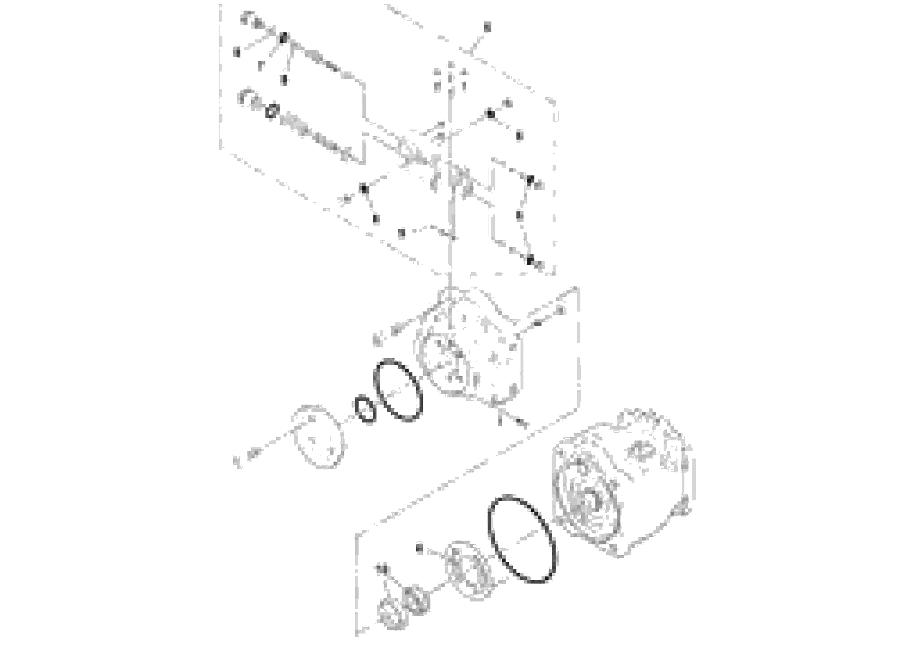 Схема запчастей Volvo PF6110 - 47021 Насос PF6110 S/N 197474 -