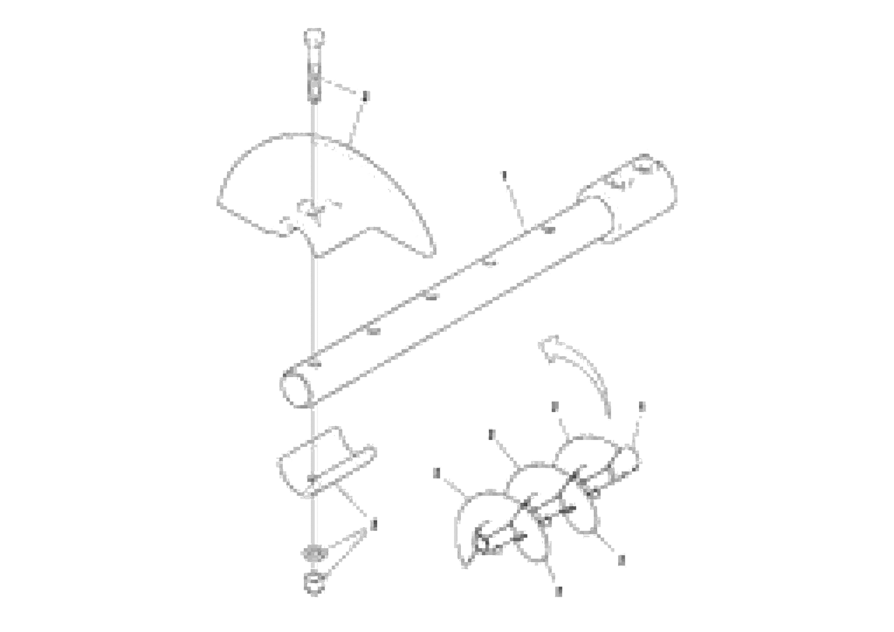 Схема запчастей Volvo PF6110 - 51308 Shaft Assembly PF6110 S/N 197474 -