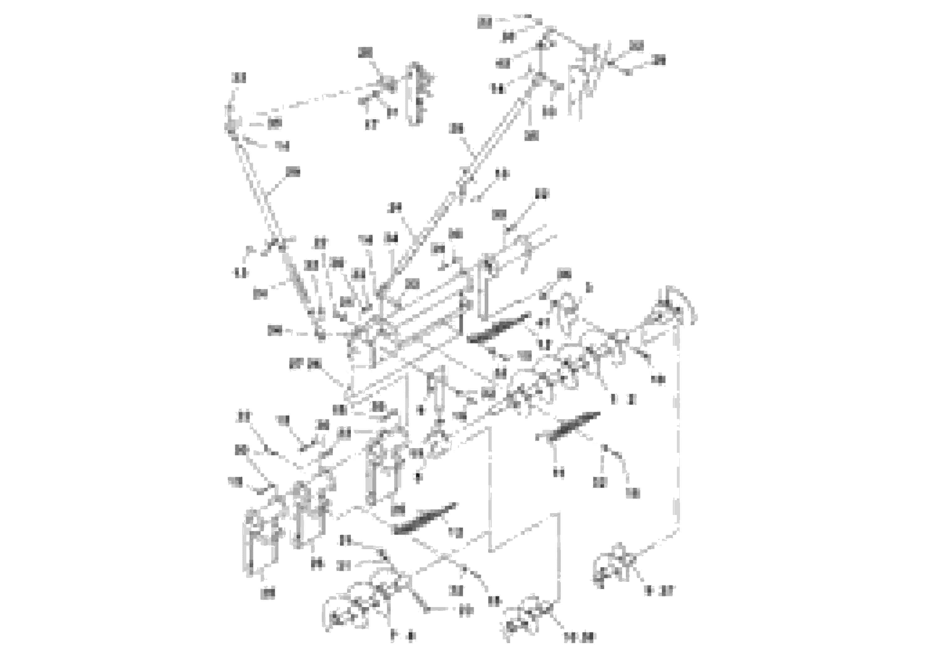 Схема запчастей Volvo PF6110 - 97912 22/24 Auger Extension Installation PF6110 S/N 197474 -