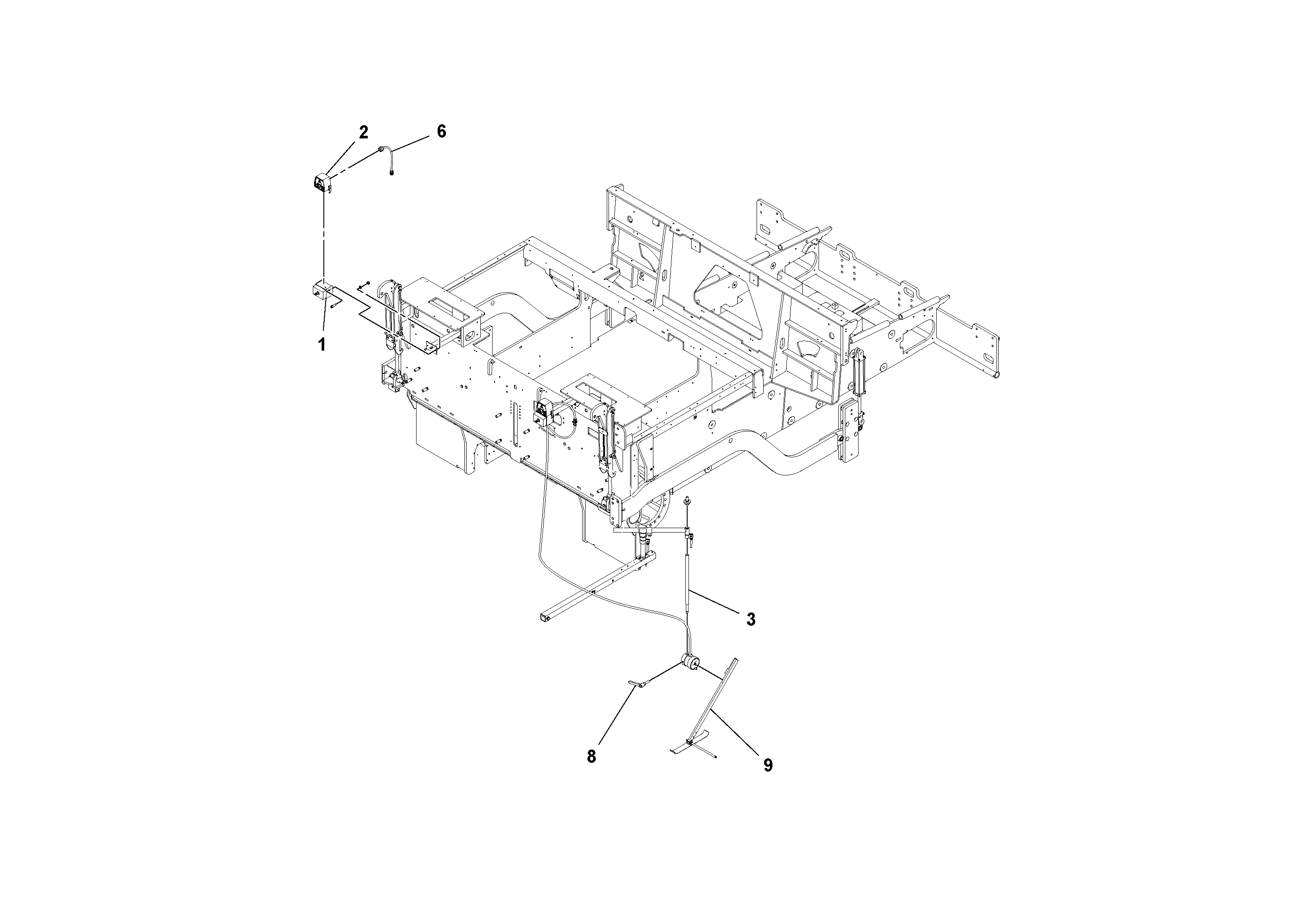 Схема запчастей Volvo PF6110 - 89196 Dual Grade PAVER CONTROLS ATT. PAVER CONTROLS PF6110, PF6160, PF6170