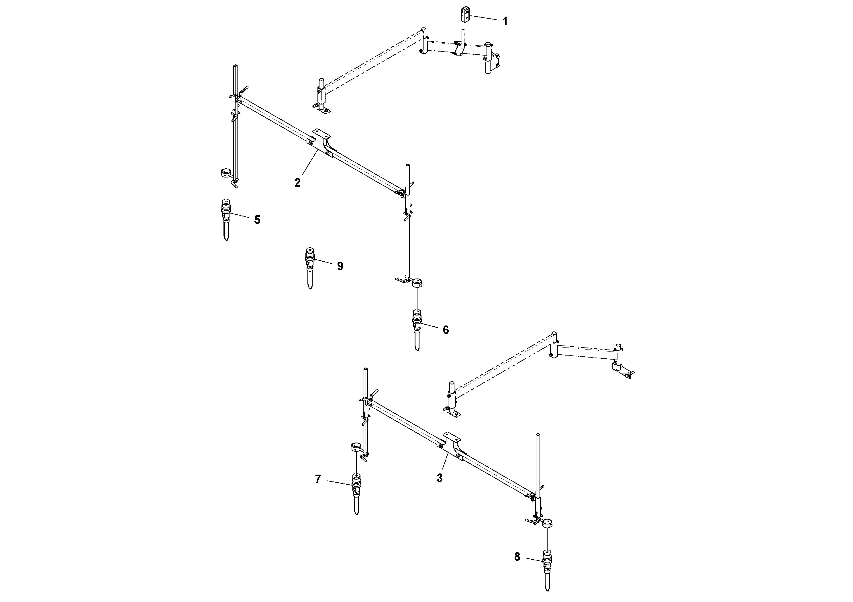 Схема запчастей Volvo PF6110 - 85338 Ultra Iv Sensor Kit PAVER CONTROLS ATT. PAVER CONTROLS PF6110, PF6160, PF6170