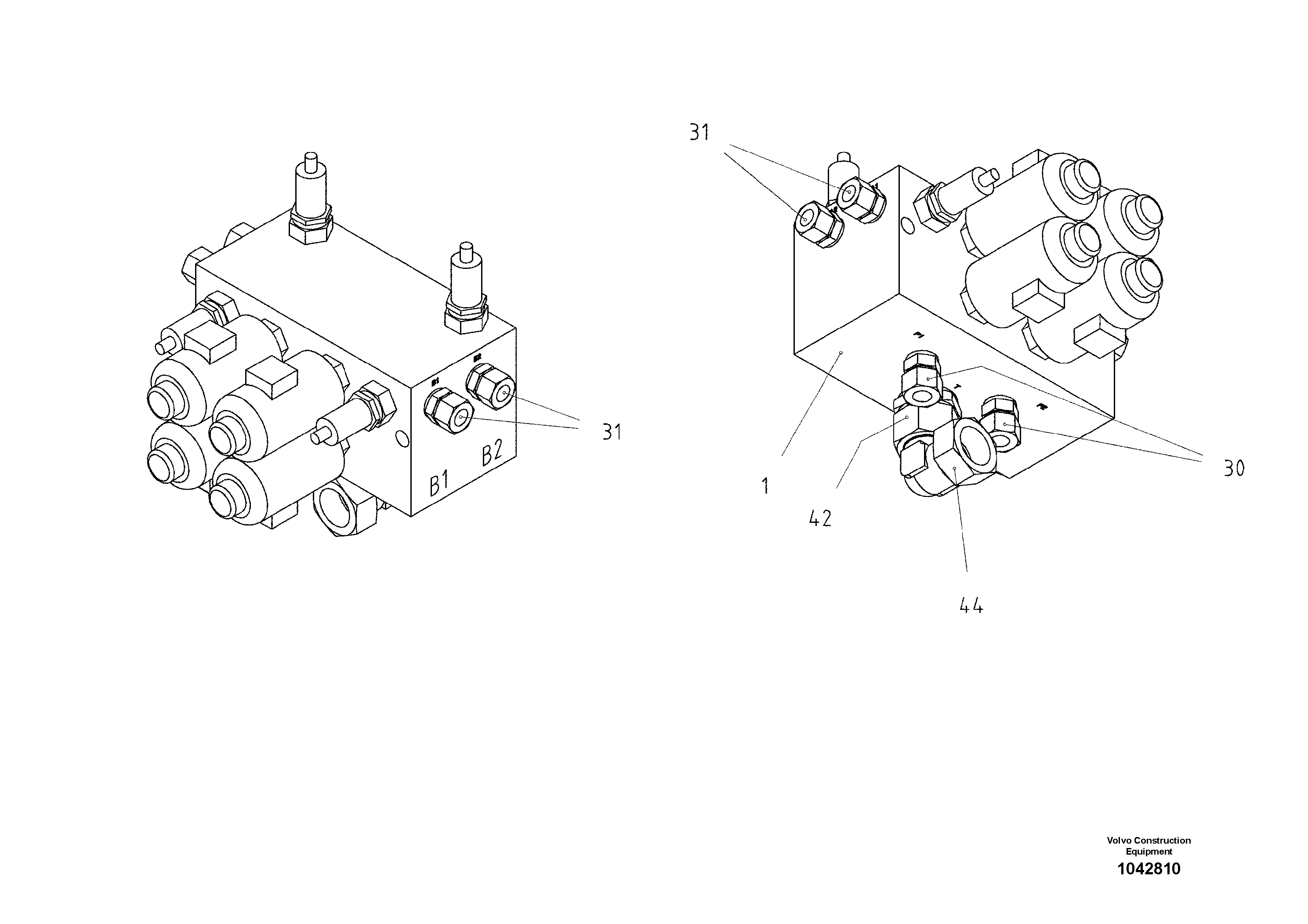 Схема запчастей Volvo ABG8820B - 47728 Pre-assembling Reversable Conveyor ABG8820/ABG8820B ABG8820 S/N 21098-23354 ABG8820B S/N 23355-