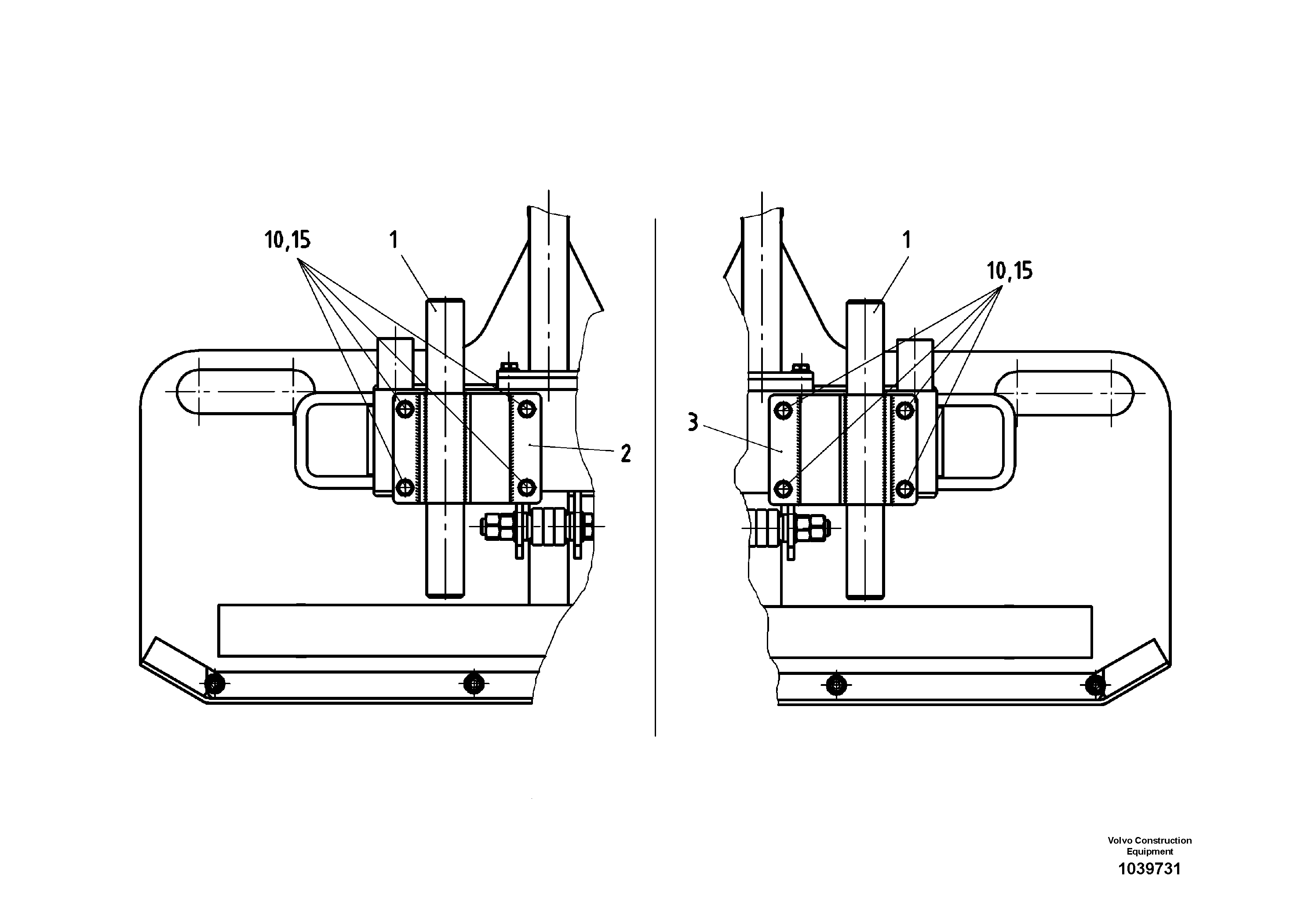 Схема запчастей Volvo ABG8820B - 51862 Mounting Parts Scanner 78/88 ABG8820/ABG8820B ABG8820 S/N 21098-23354 ABG8820B S/N 23355-