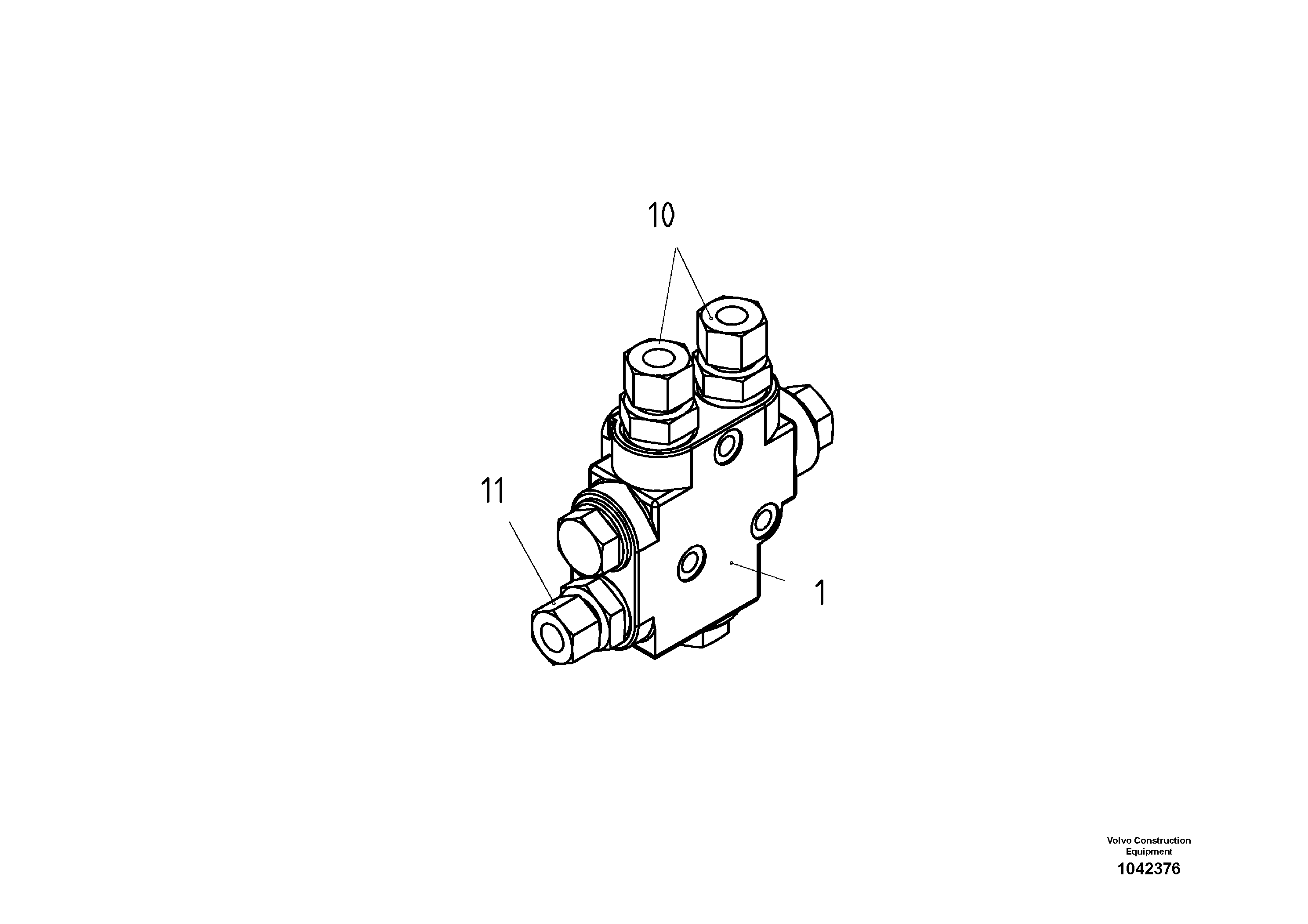 Схема запчастей Volvo ABG8820B - 51241 Flush Valve ABG8820/ABG8820B ABG8820 S/N 21098-23354 ABG8820B S/N 23355-
