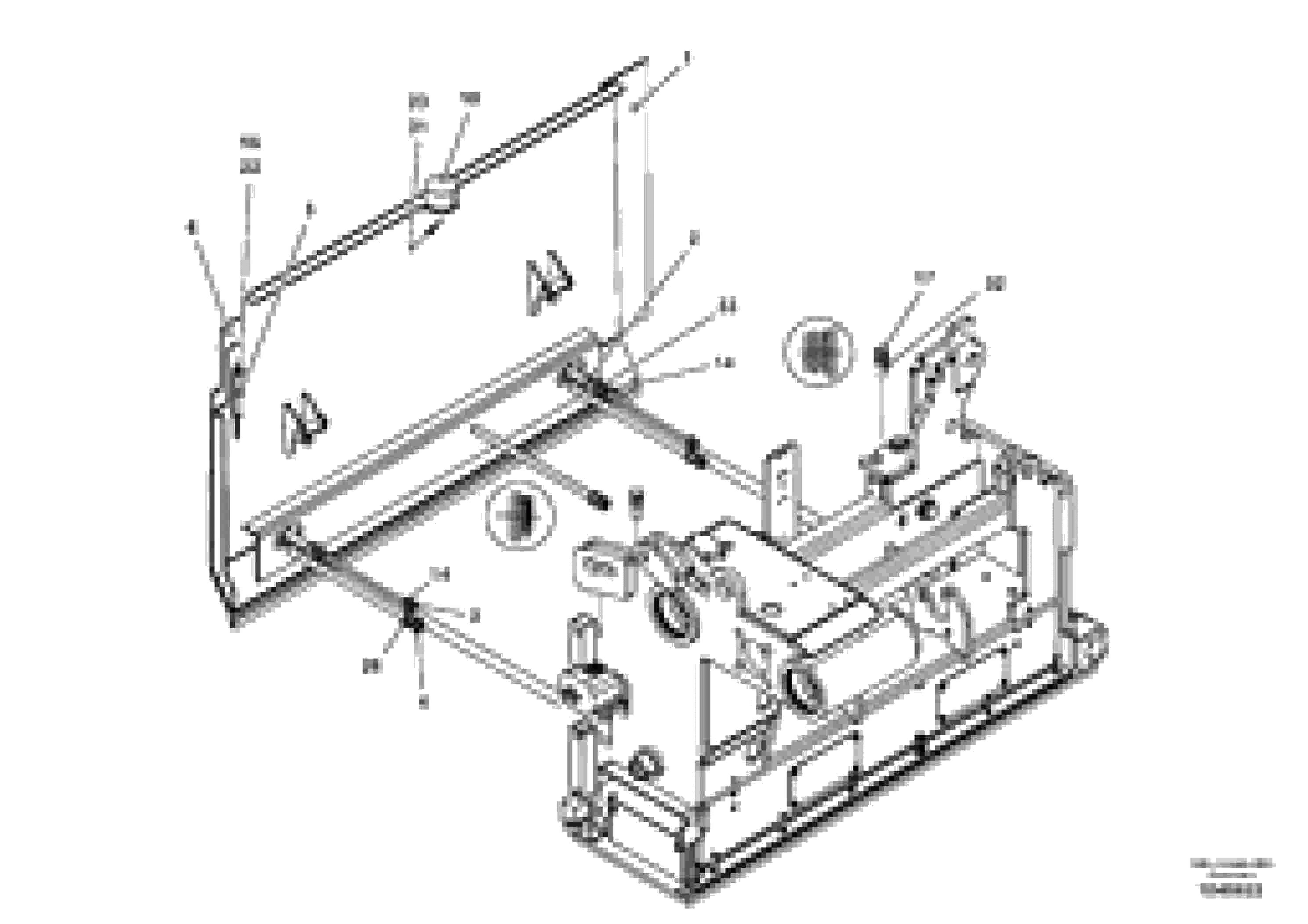 Схема запчастей Volvo ABG8820B - 74922 Deflector plate for basic screed VB 78 ETC ATT. SCREED 2,5 - 9,0 M ABG8820/ABG8820B