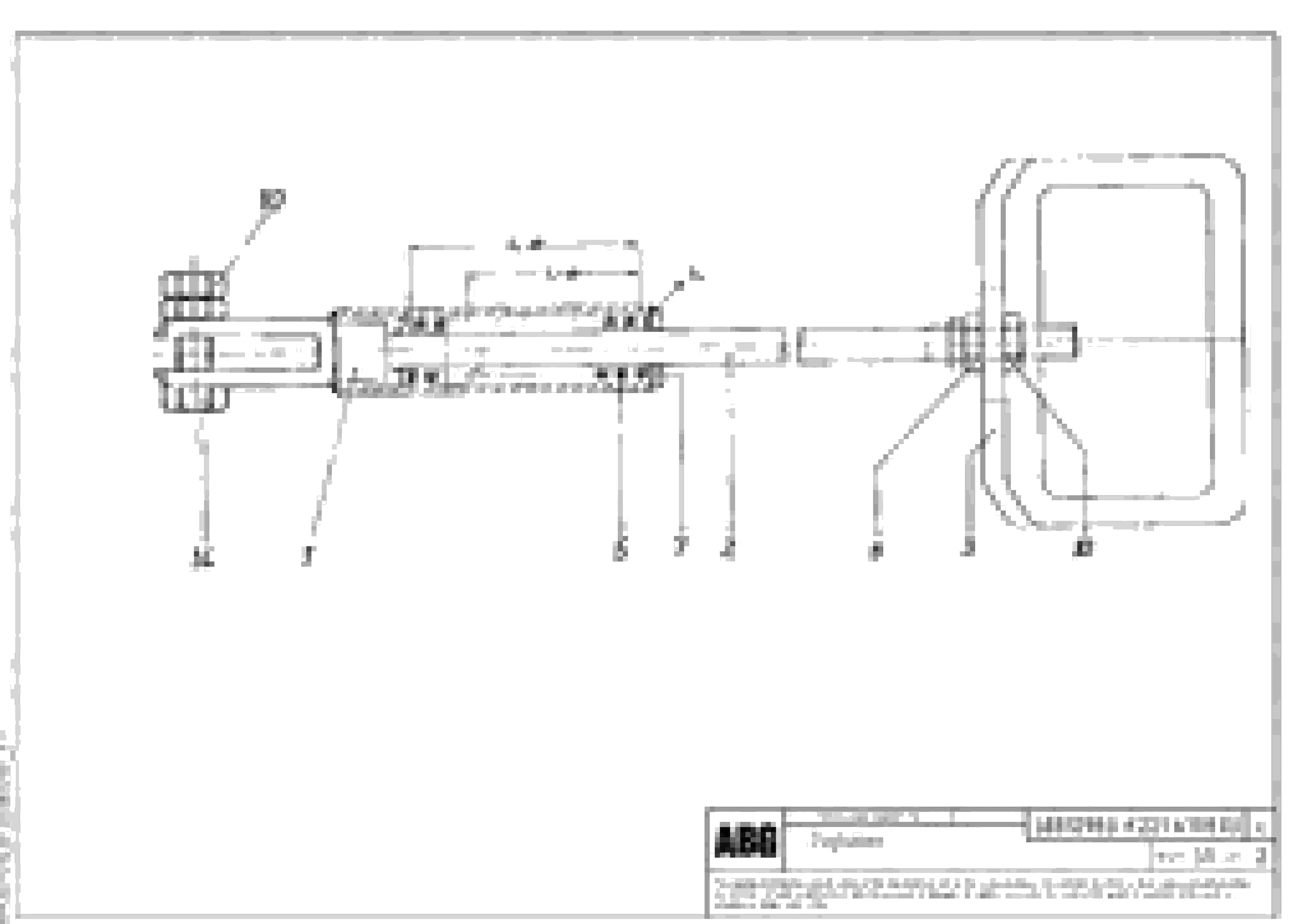 Схема запчастей Volvo ABG8820B - 80992 Tow hook MB 122 VARIO ATT.SCREEDS 4,5 -12,0M ABG8820, ABG8820B