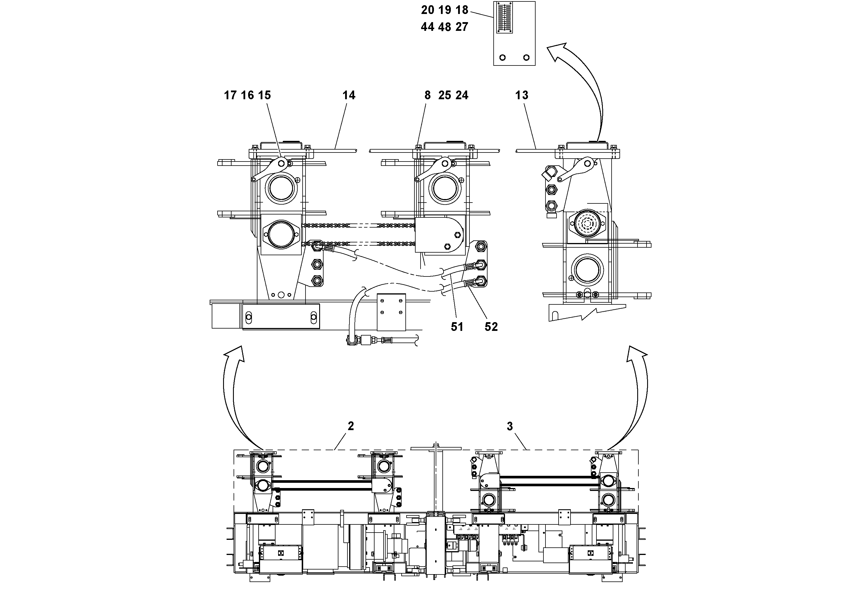 Схема запчастей Volvo OMNI IIIE - 10993 Screed Assembly 