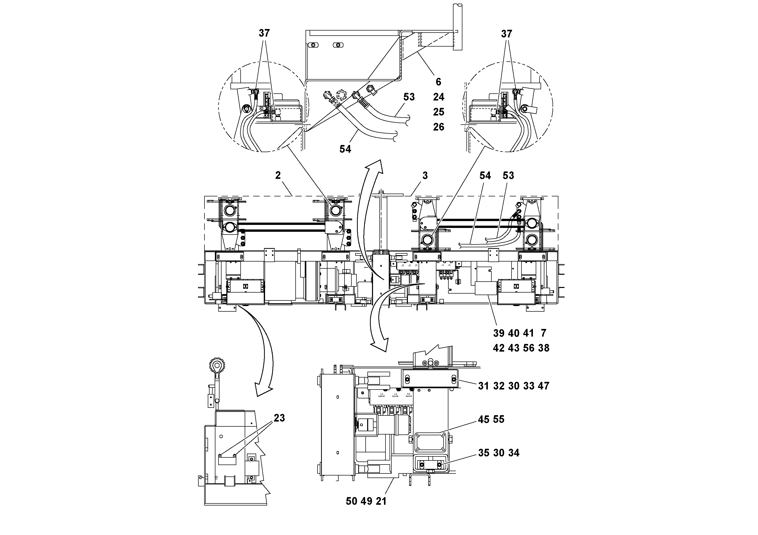 Схема запчастей Volvo OMNI IIIE - 75024 Screed Assembly 