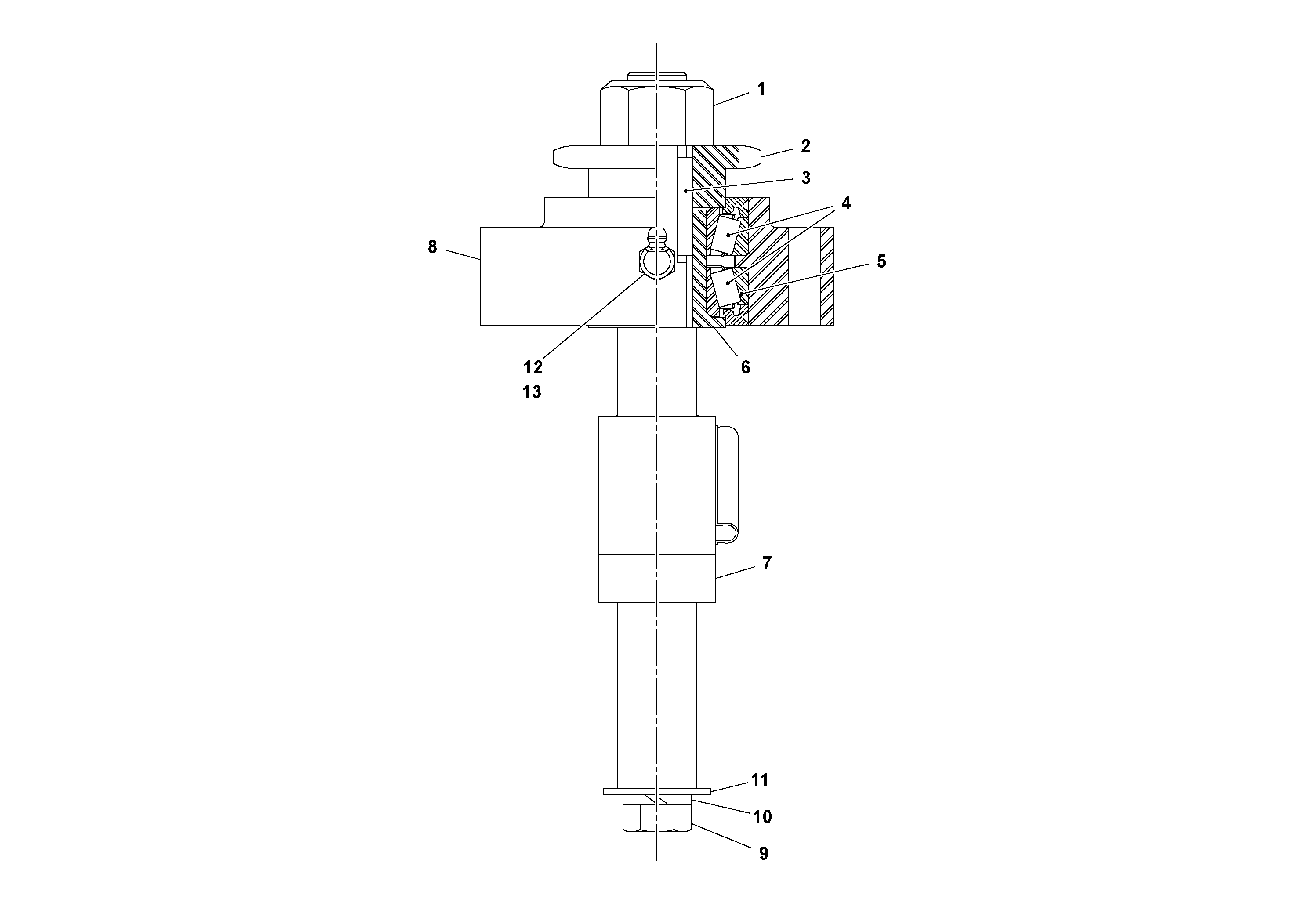 Схема запчастей Volvo OMNI IIIE - 52152 Short Screw Assembly 