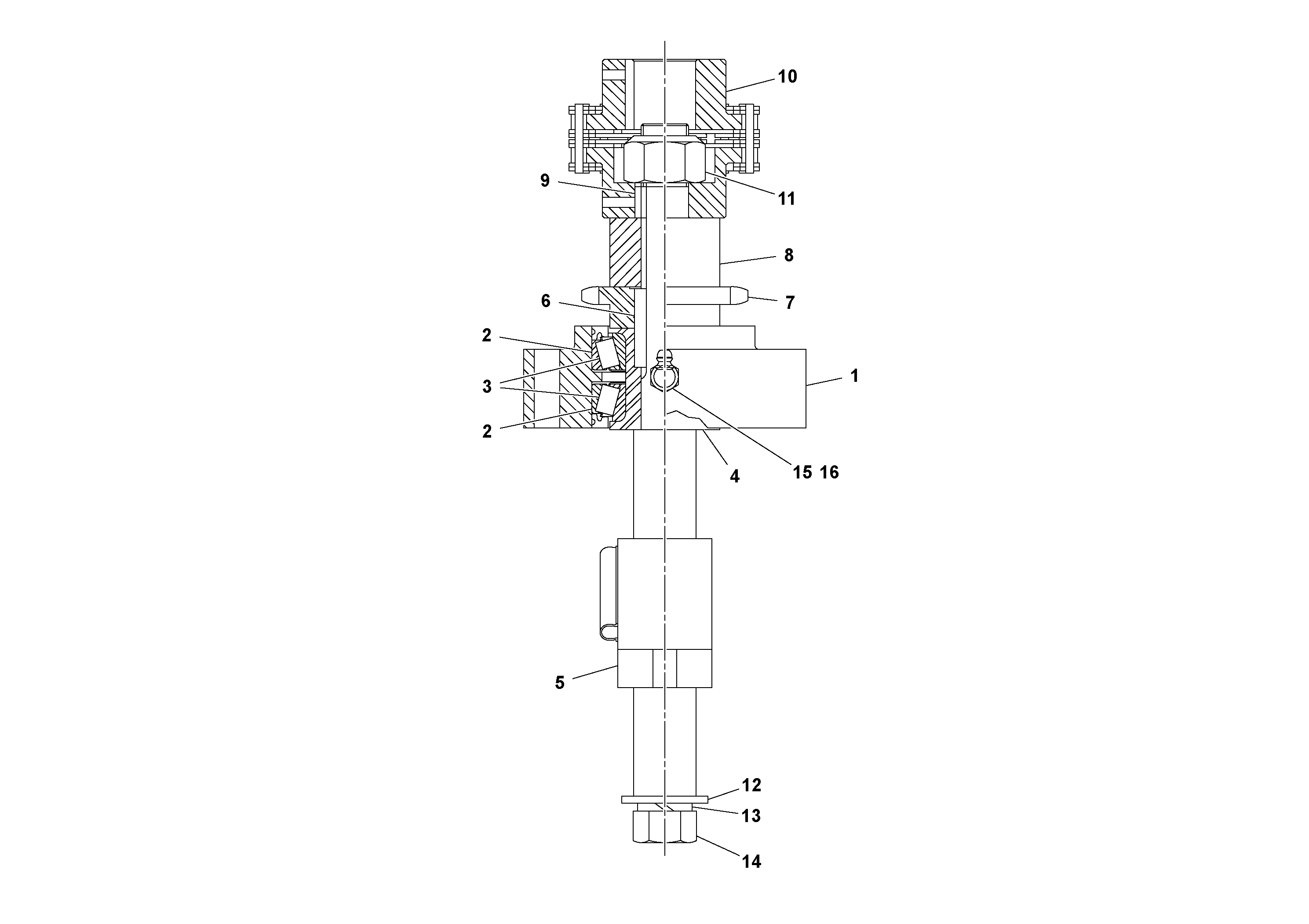 Схема запчастей Volvo OMNI IIIE - 52153 Height Adjustment Screw Assembly 