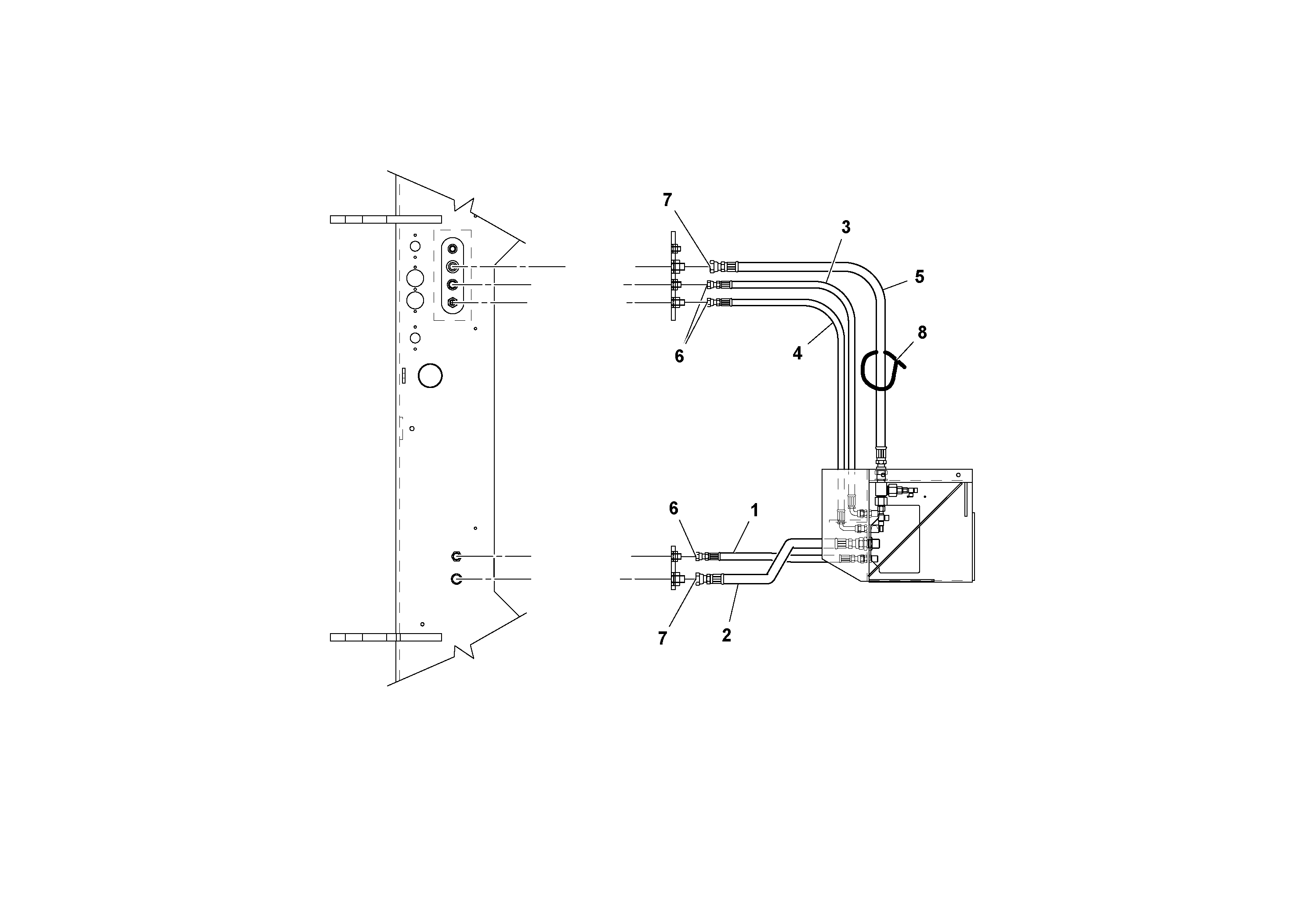 Схема запчастей Volvo OMNI IIIE - 52144 Hydraulic Kit 