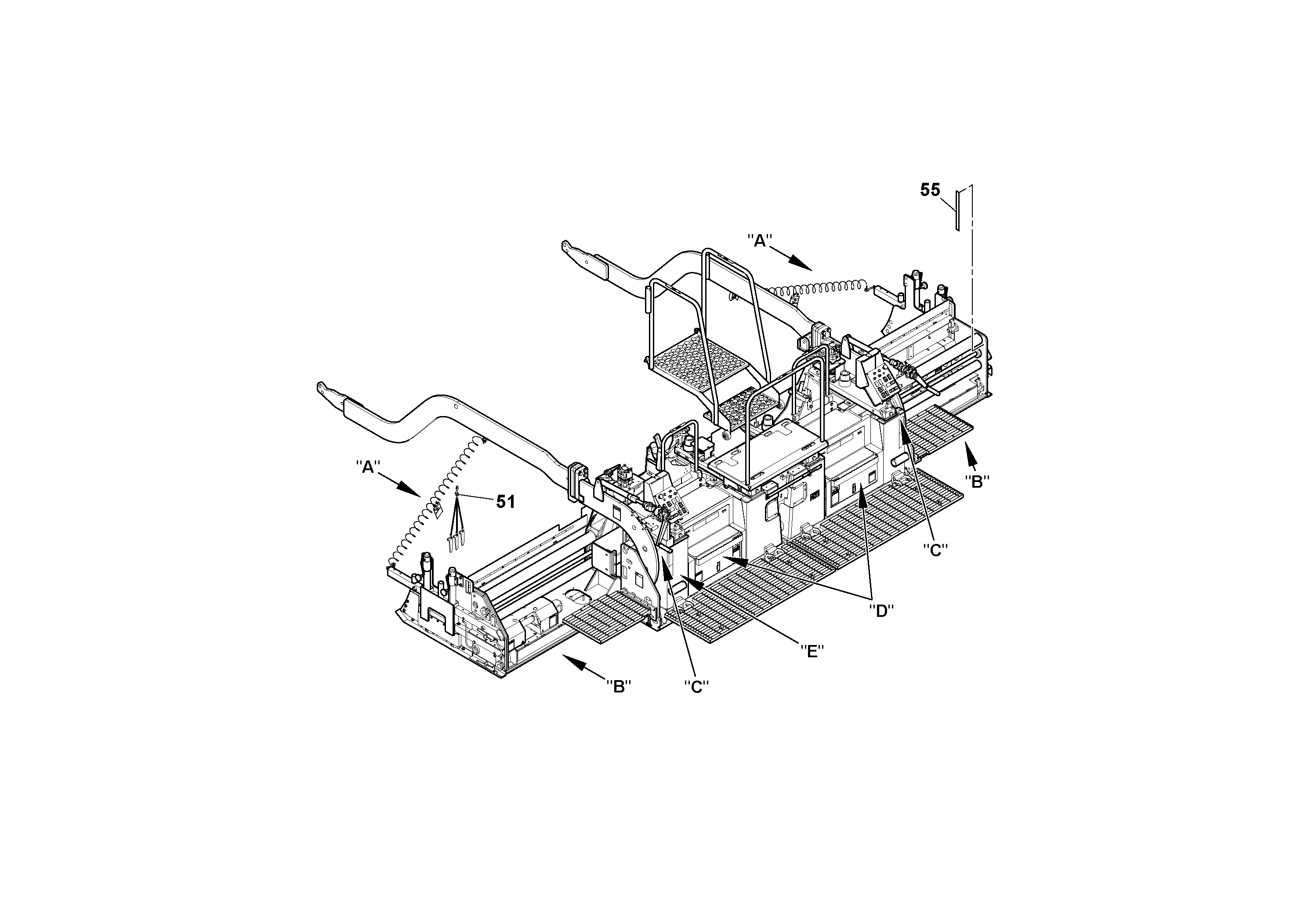 Схема запчастей Volvo OMNI 318 SCREED PF6110, PF6160, PF6170 - 13070 Trim Kit 