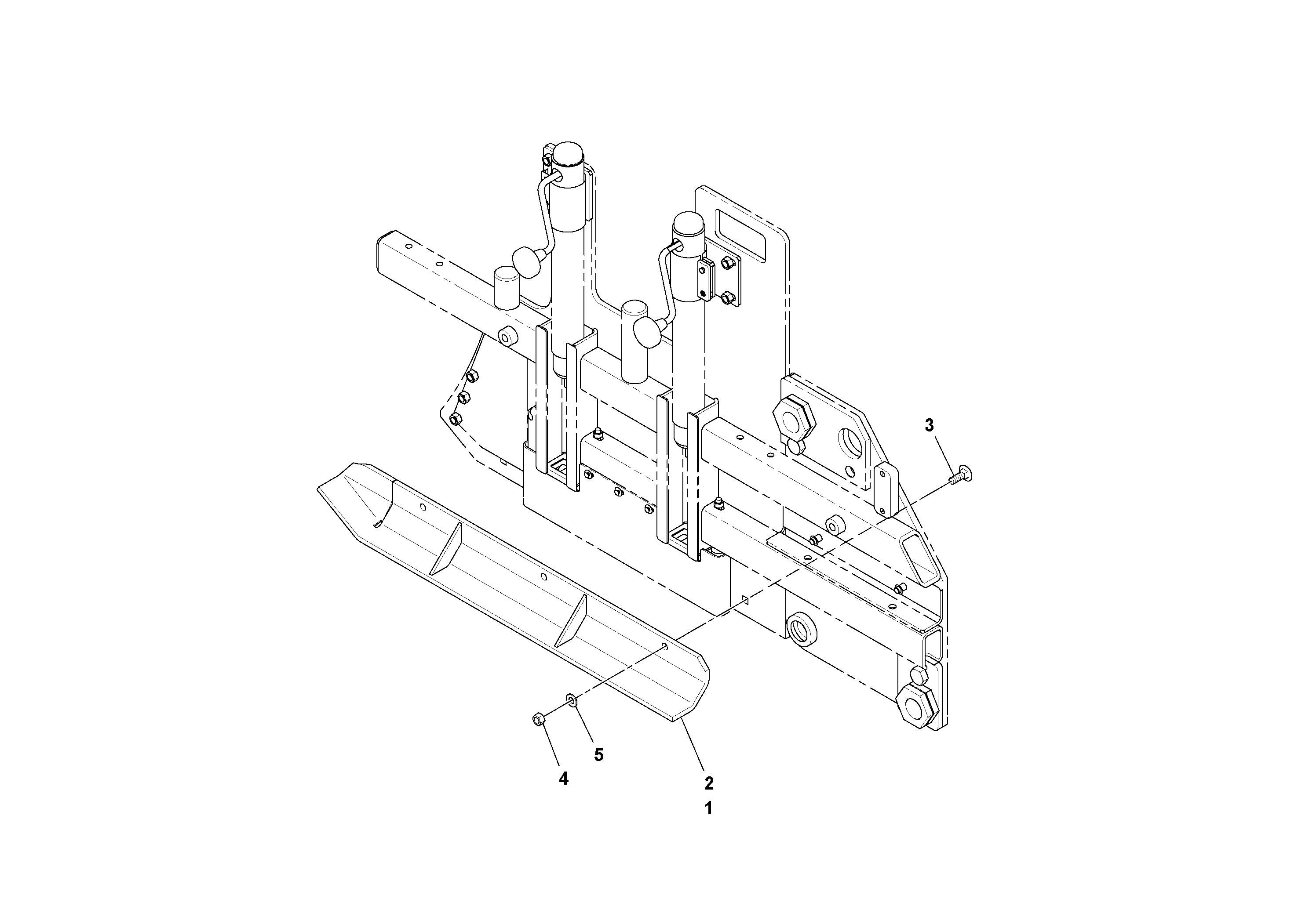 Схема запчастей Volvo OMNI 318 SCREED PF6110, PF6160, PF6170 - 106470 Tapered Edger 