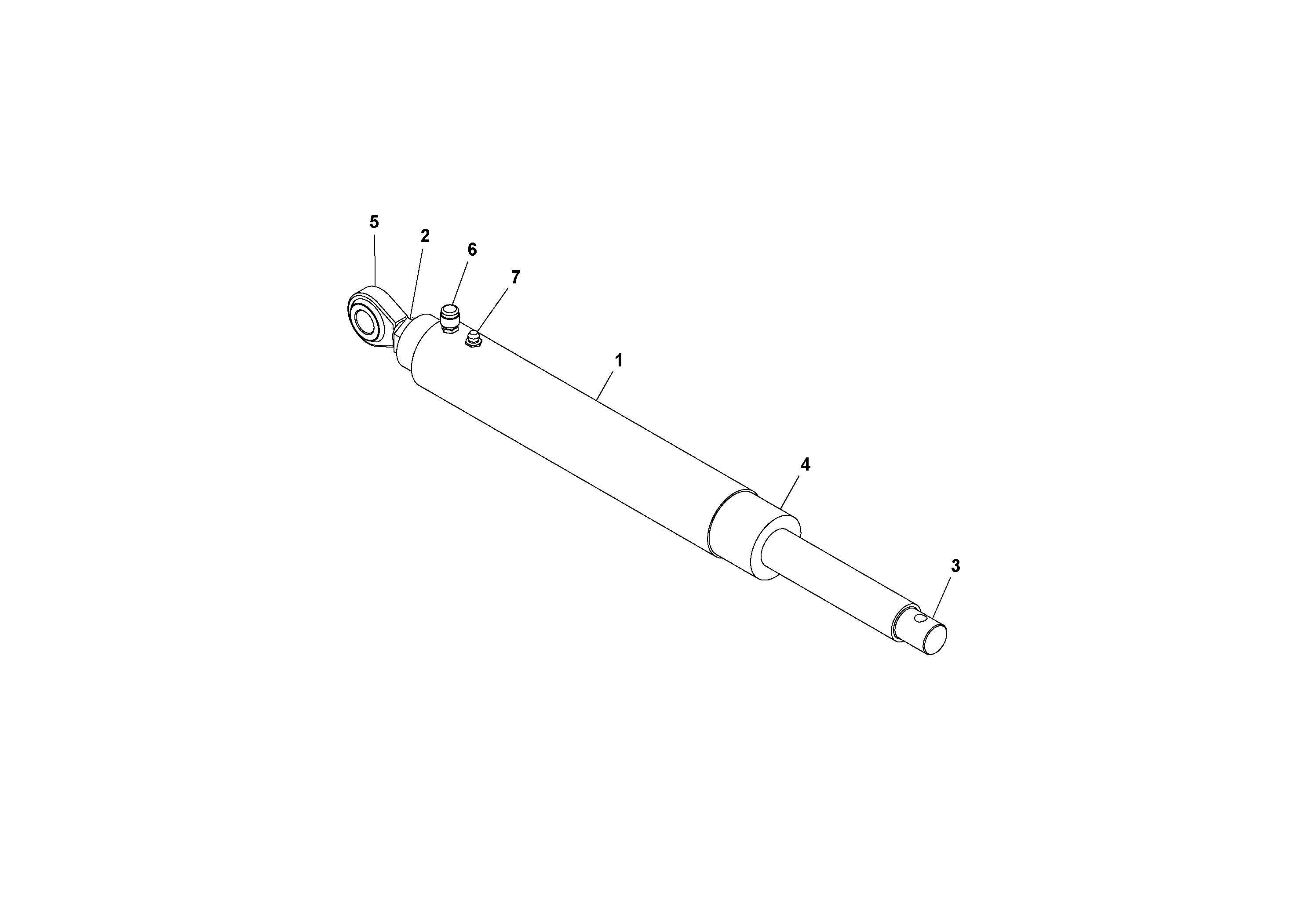 Схема запчастей Volvo OMNI IIIA - 57436 Screed Depth Crank Assembly 