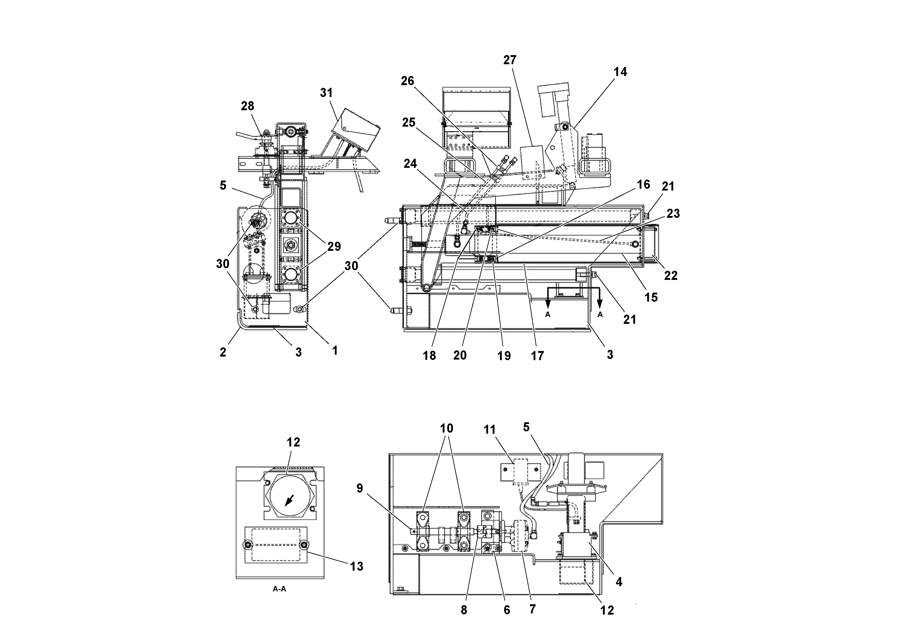 Схема запчастей Volvo OMNI 1A - 53872 Extension Assemblies 