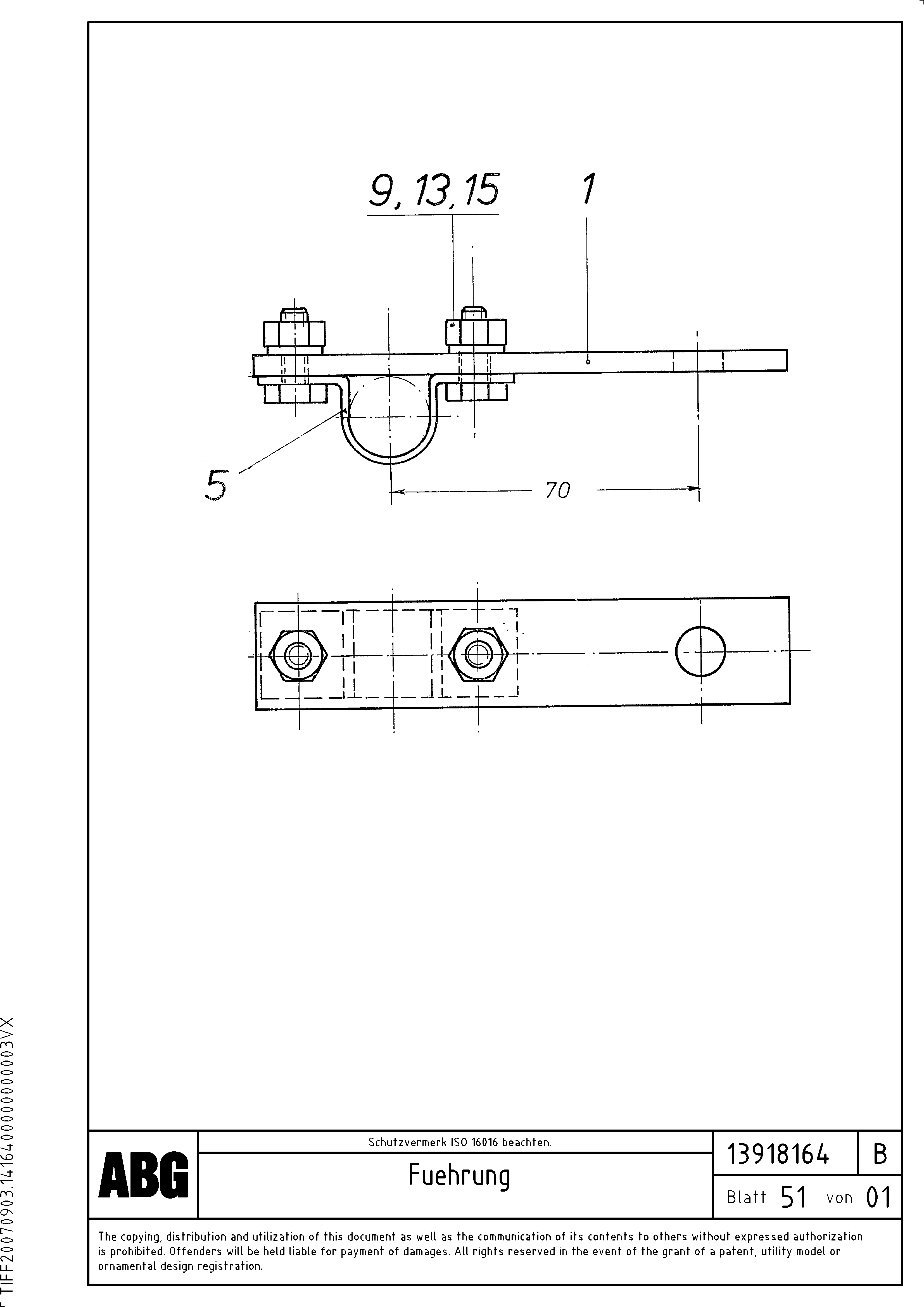 Схема запчастей Volvo VDT 121 VARIO ATT.SCREED 9,0 - 12,0M ABG8820/ABG8820B - 76302 Guide for gas burner 