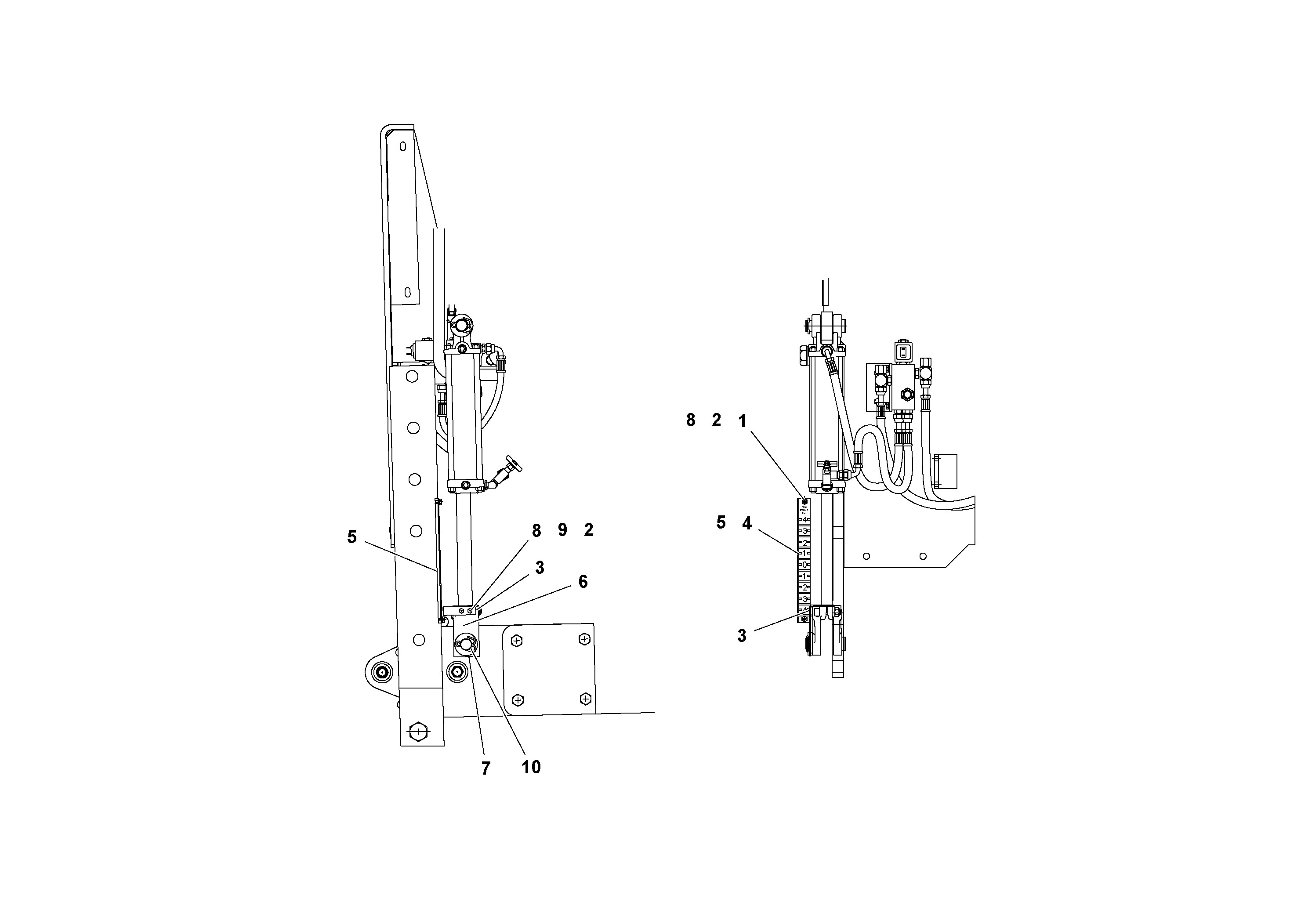 Схема запчастей Volvo Ultimat - 44922 Extension Control Tow Point Kit Option ULTIMAT 16 ULTIMAT 8/16