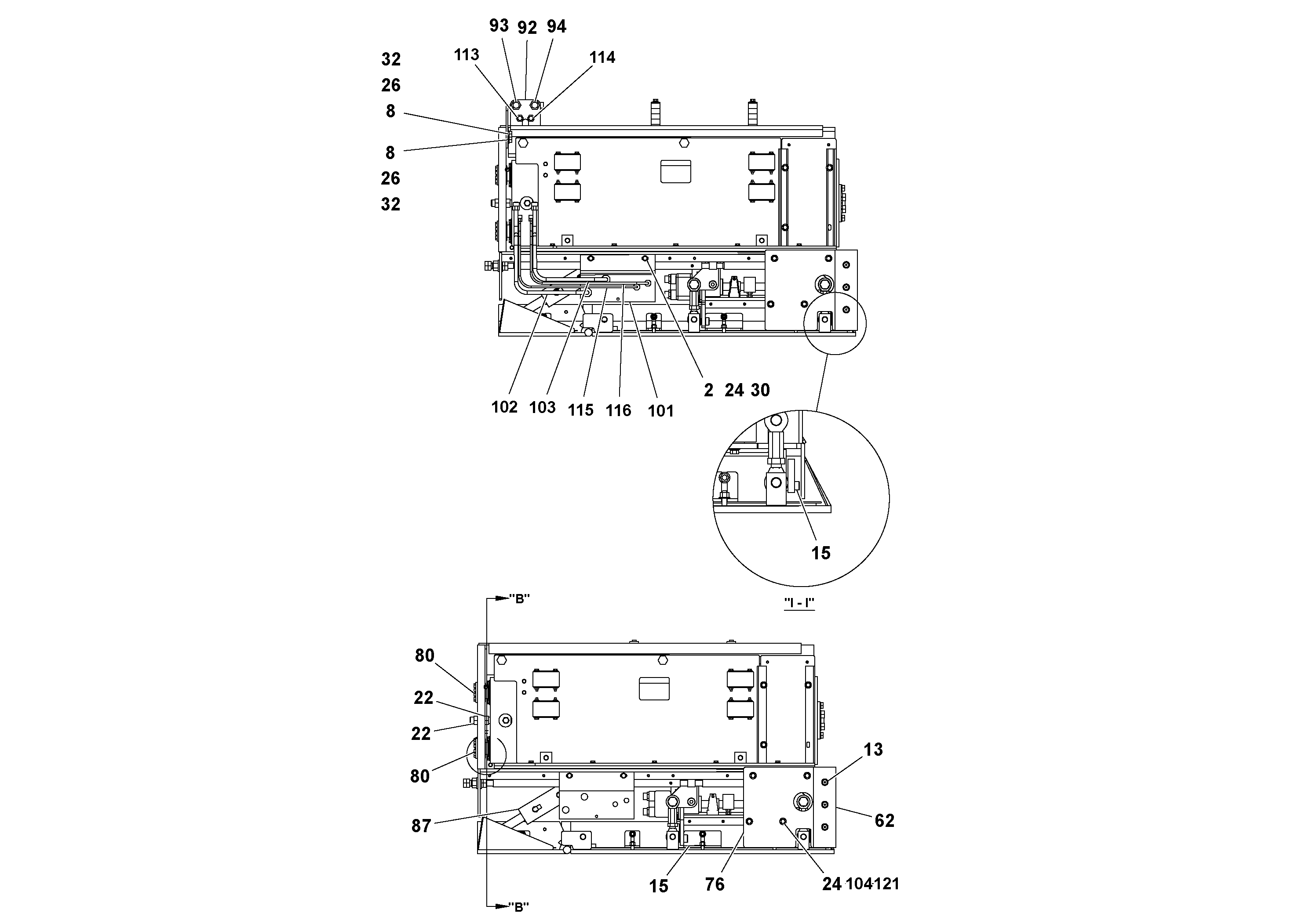 Схема запчастей Volvo Ultimat - 48166 4 Extension Assembly ULTIMAT 16 ULTIMAT 8/16