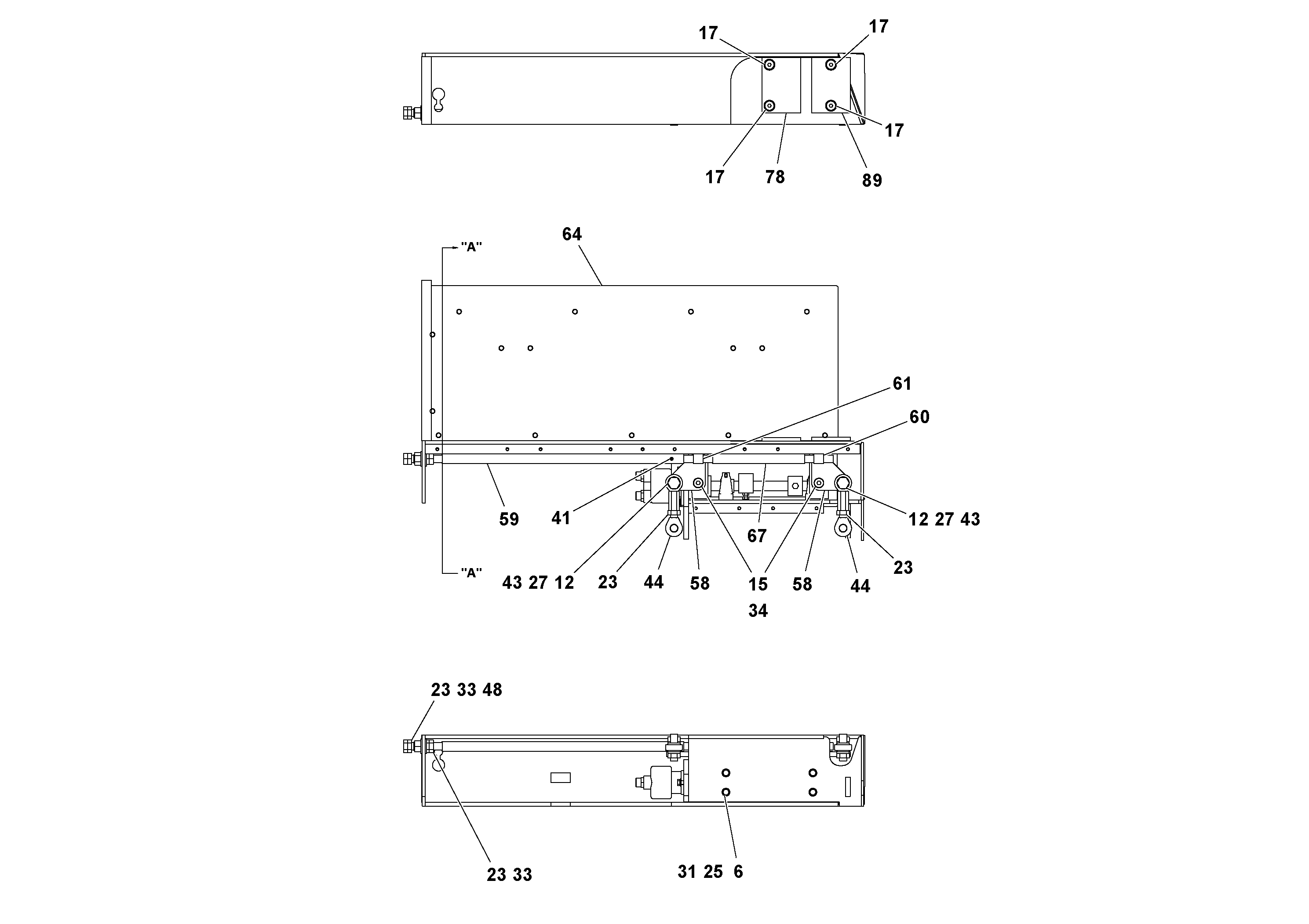 Схема запчастей Volvo Ultimat - 48170 4 Extension Assembly ULTIMAT 16 ULTIMAT 8/16