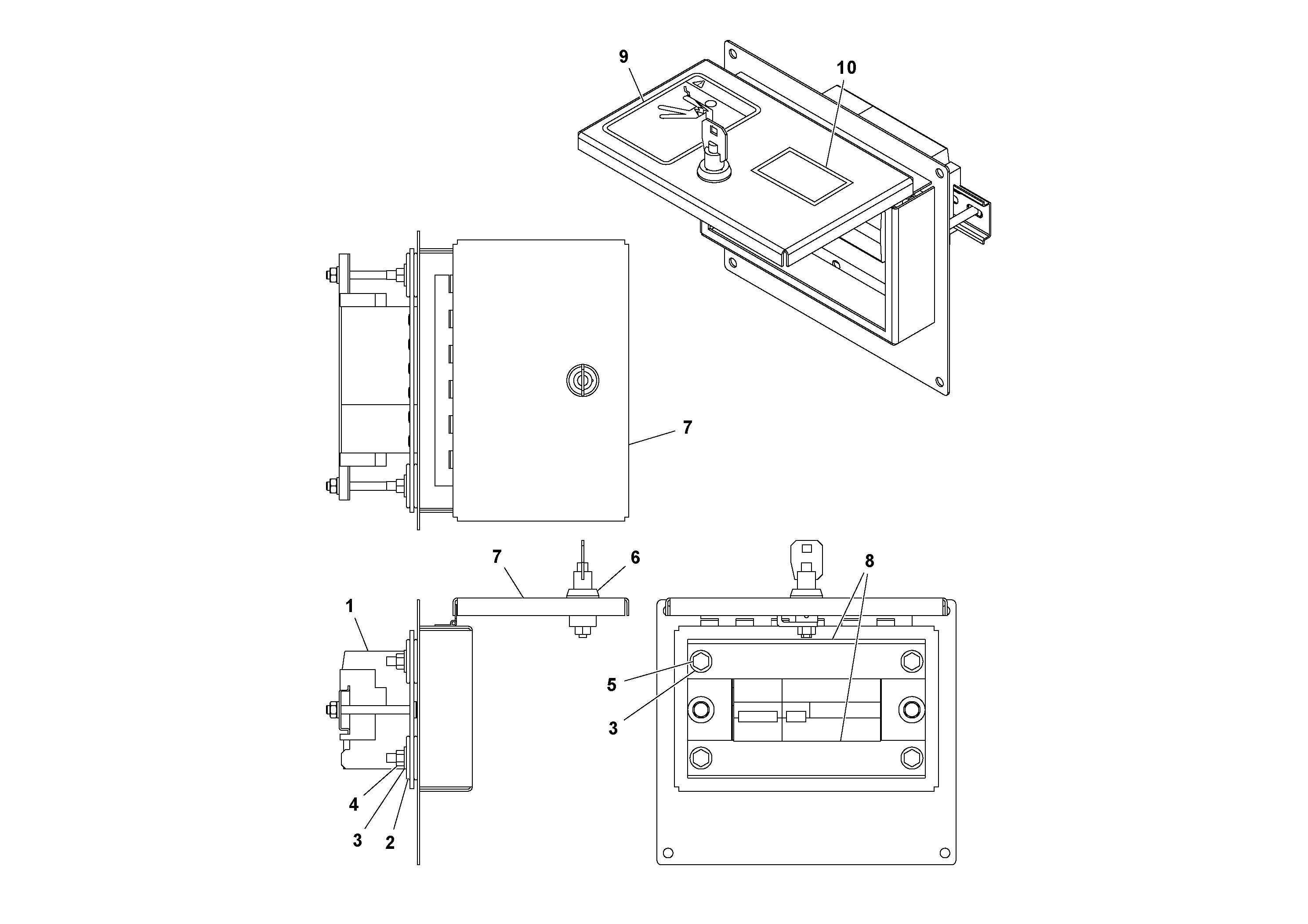 Схема запчастей Volvo Ultimat - 38666 Breaker Box Assembly ULTIMAT 20 ULTIMAT 10/20