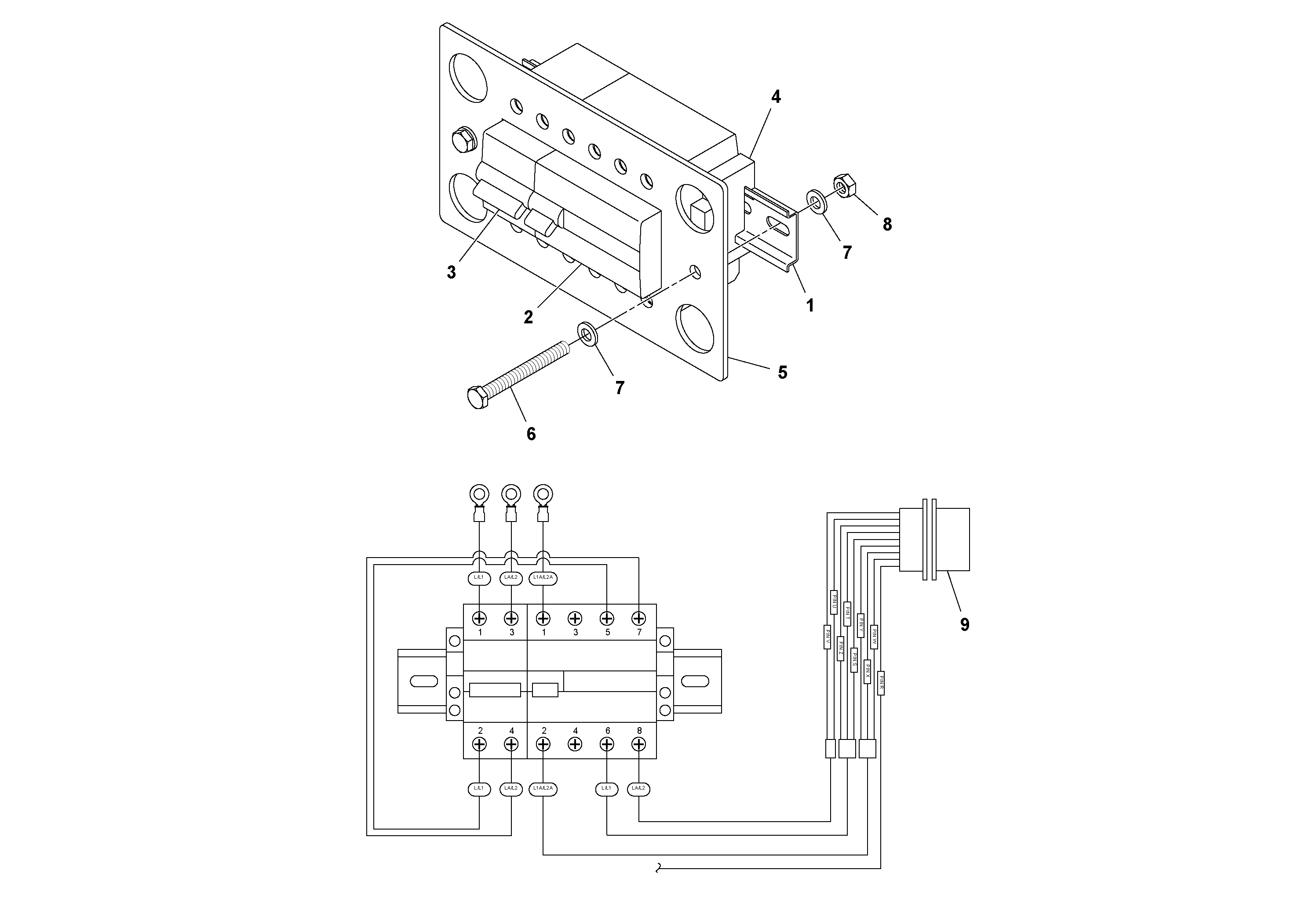 Схема запчастей Volvo Ultimat - 45675 Breaker Wiring Harness Assembly ULTIMAT 20 ULTIMAT 10/20