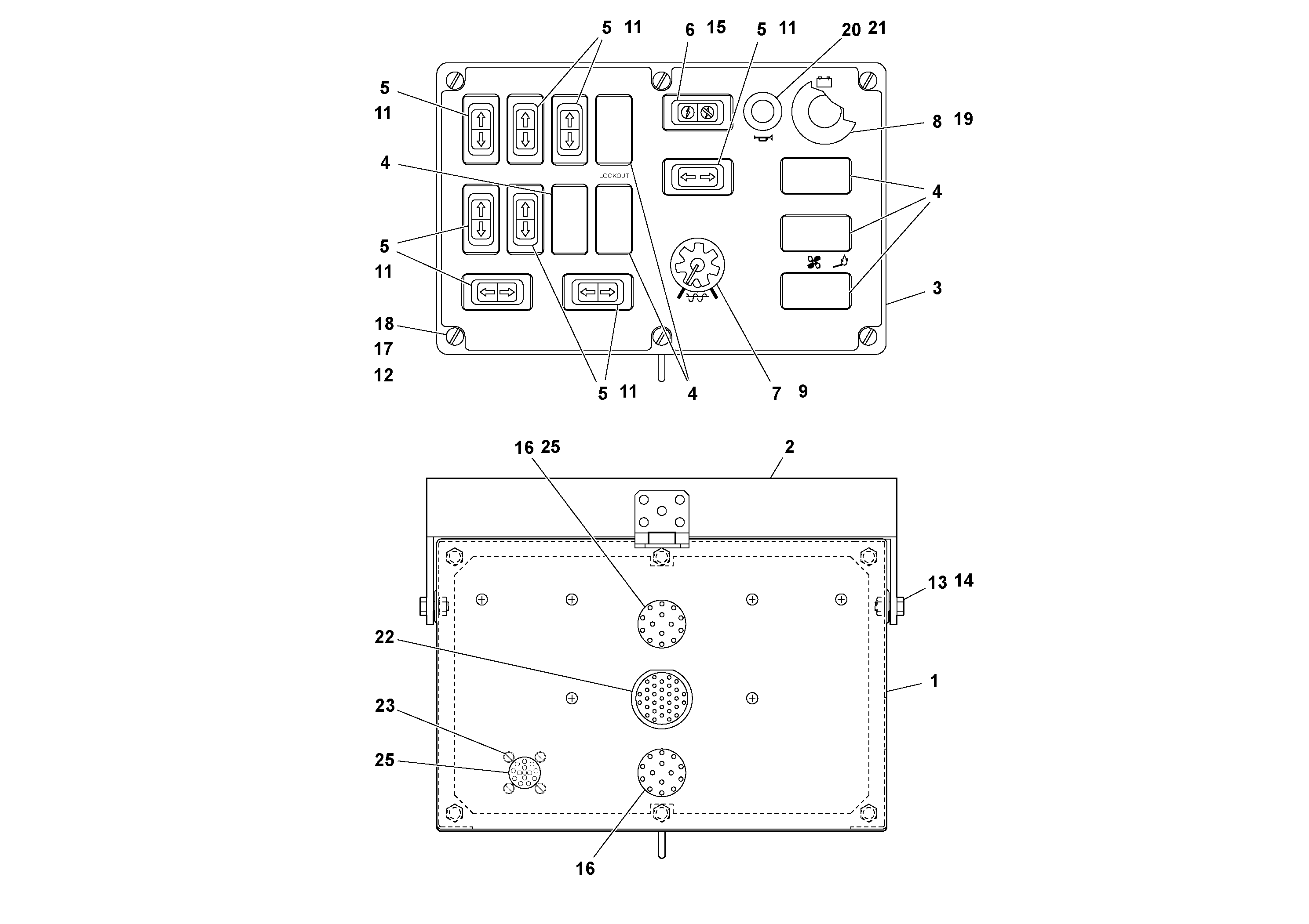 Схема запчастей Volvo Ultimat - 60277 Control Box Assembly ULTIMAT 20 ULTIMAT 10/20