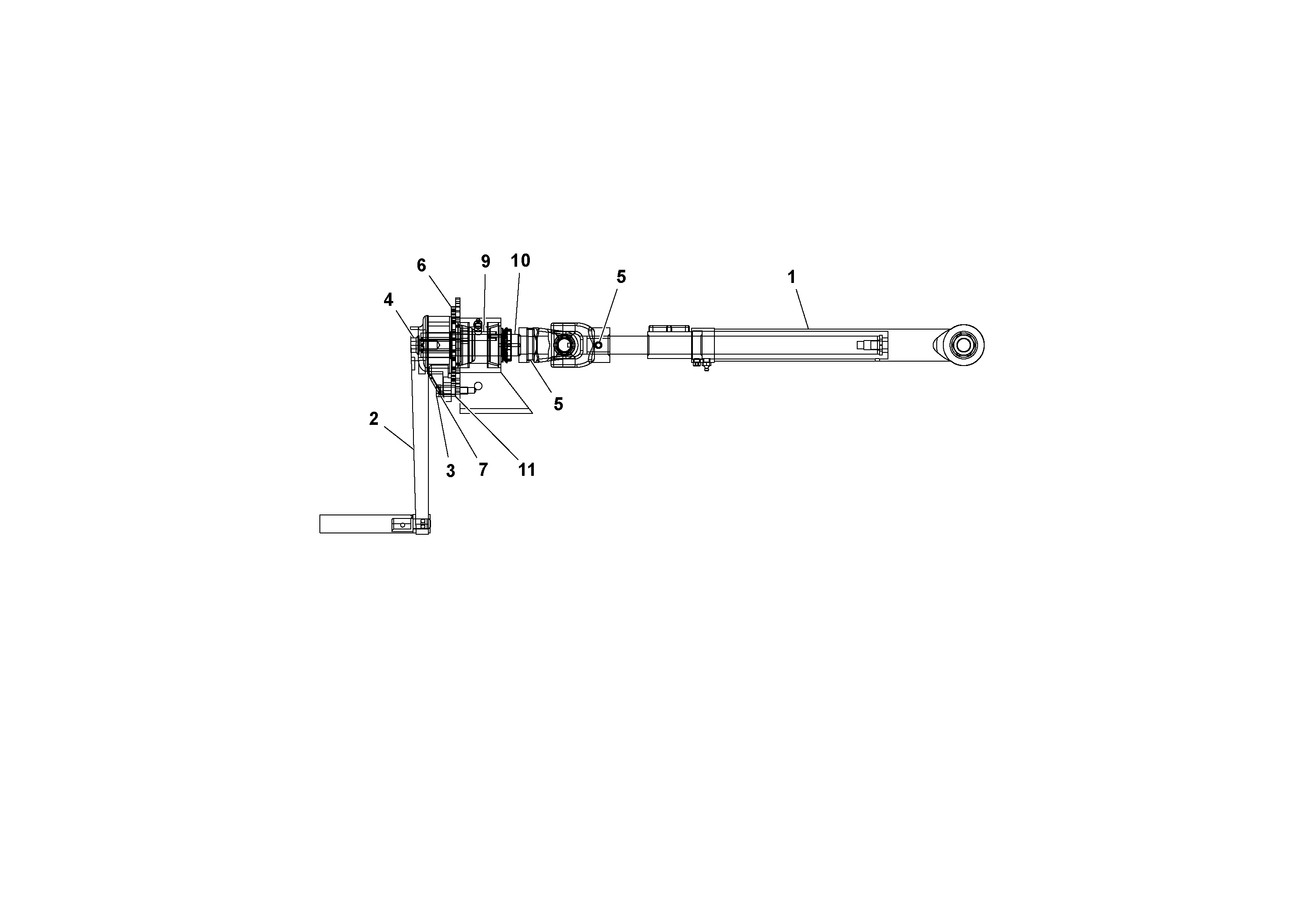 Схема запчастей Volvo Ultimat - 1642 Ball Screw Depth Crank Assembly ULTIMAT 20 ULTIMAT 10/20