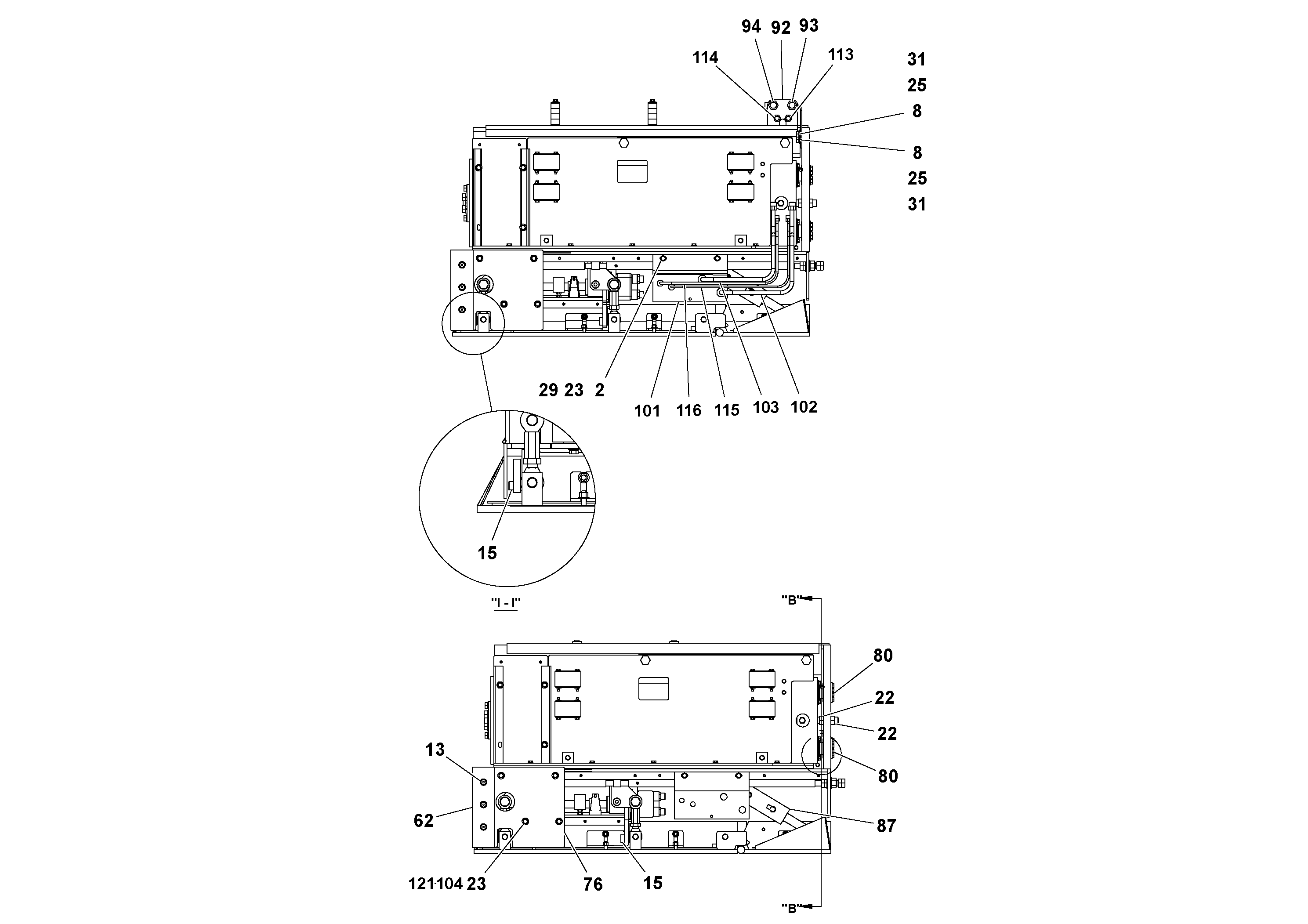 Схема запчастей Volvo Ultimat - 48451 4 Extension Assembly ULTIMAT 16 ULTIMAT 8/16