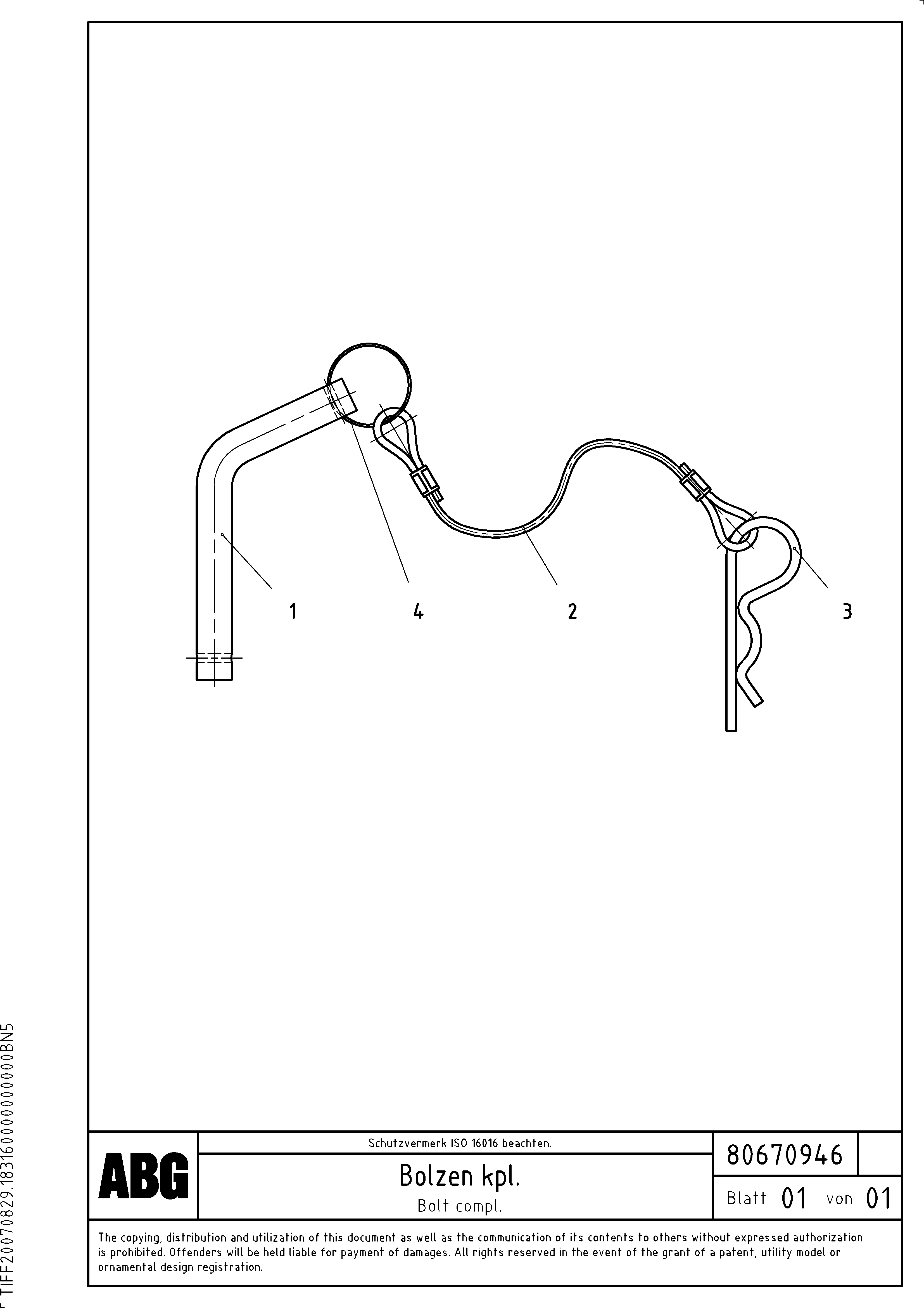 Схема запчастей Volvo VDT-V 78 ETC - 79835 Bolt compl. For flapable lateral limitation VDT-V 78 ETC ATT. SCREED 2,5 - 9,0 M ABG8820/ABG8820B