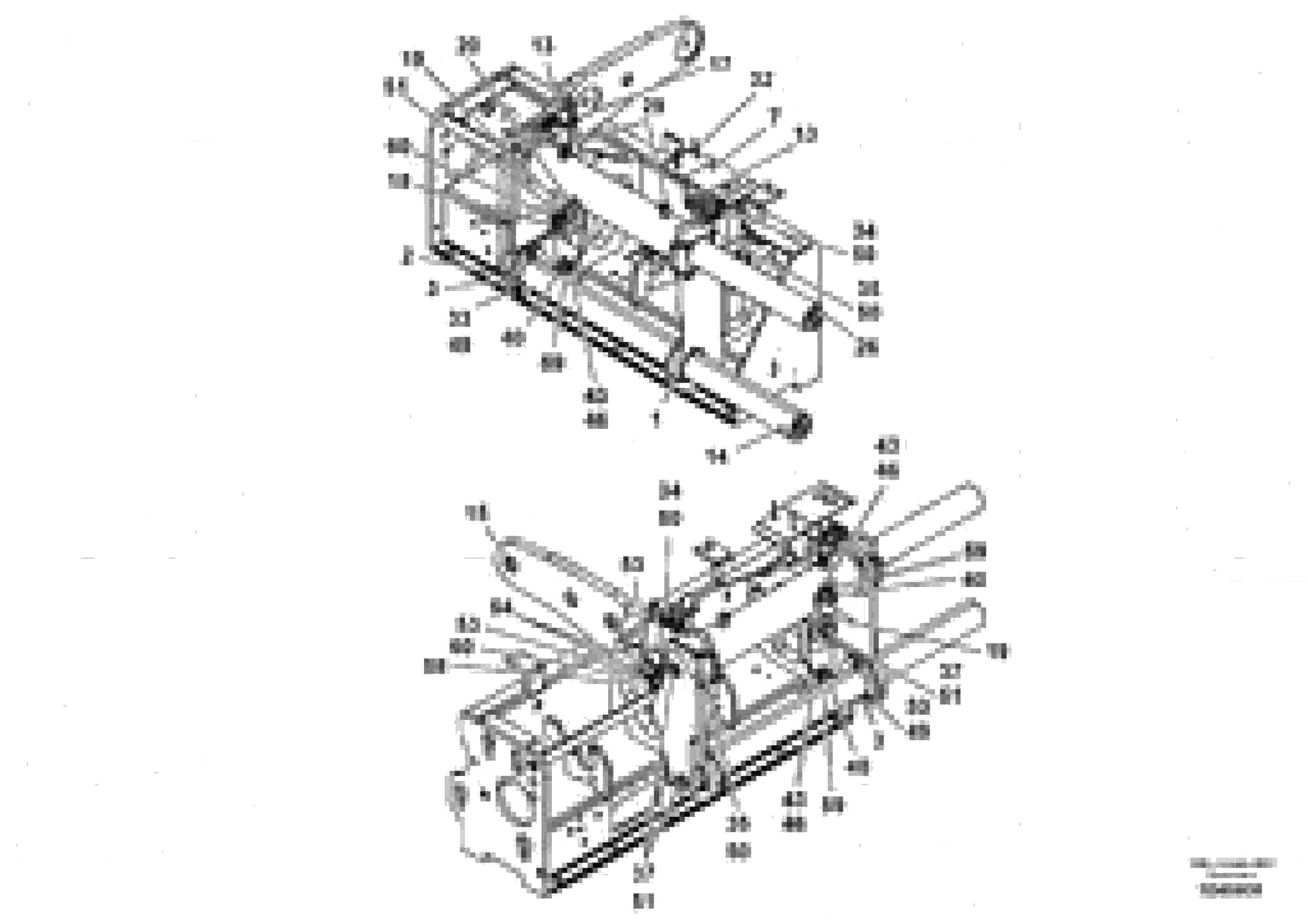 Схема запчастей Volvo VB 79 ETC - 69423 Screed guide for extandable screed VB 79 ETC ATT. SCREEDS 2,5 - 9,0M ABG7820, ABG7820B