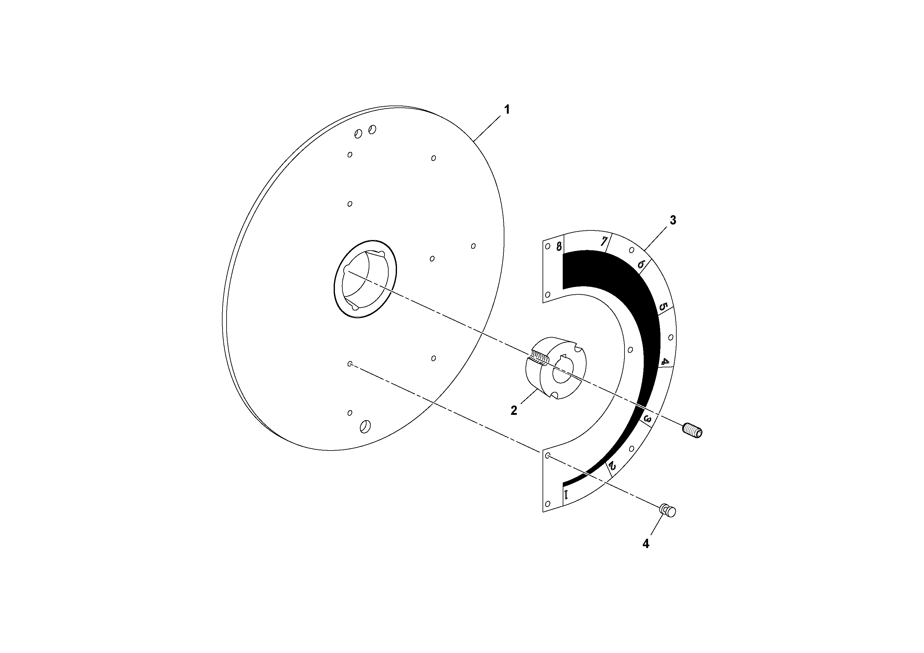 Схема запчастей Volvo DD90/DD90HF S/N 197375 - - 94099 Handwheel Assembly 