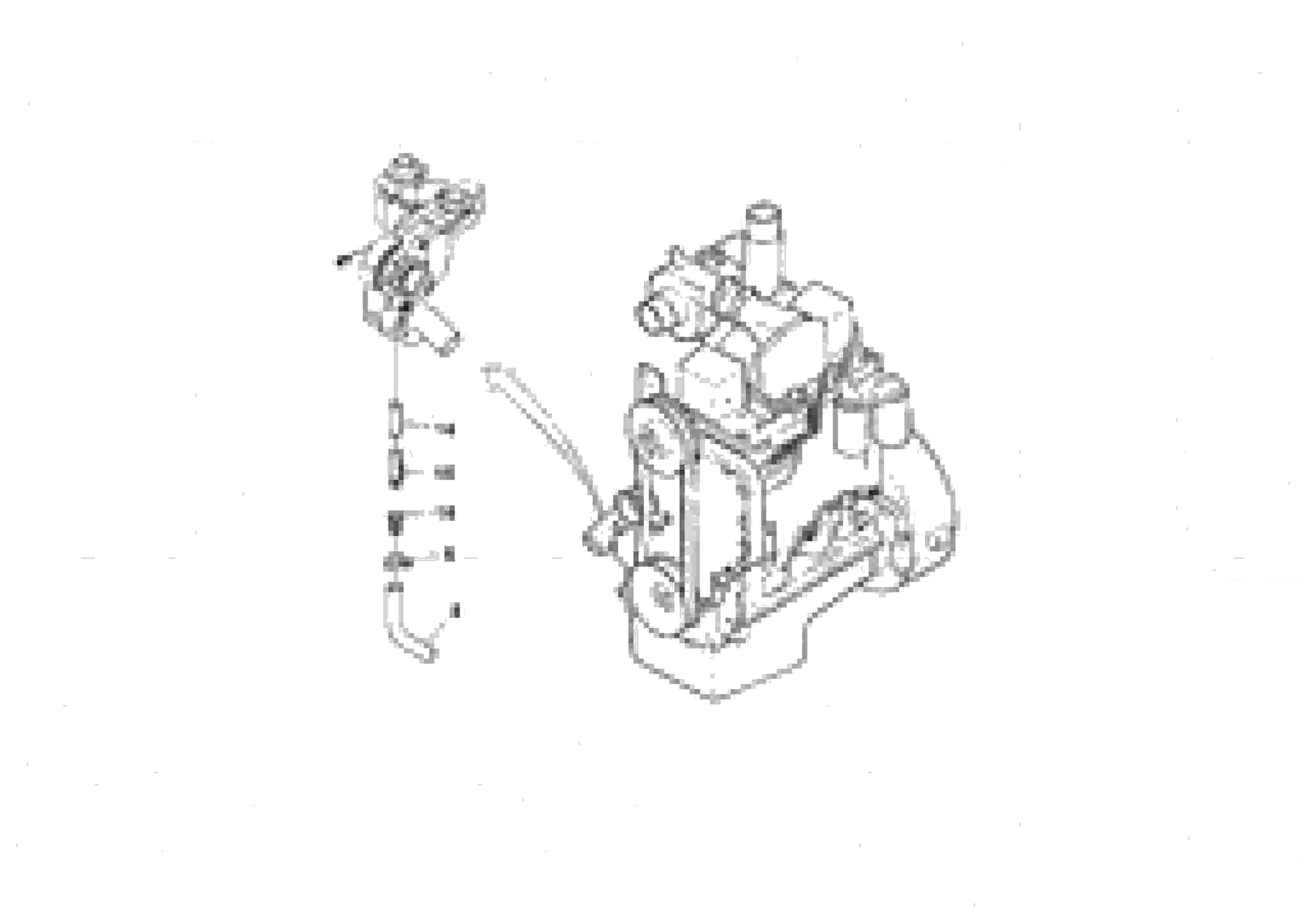 Схема запчастей Volvo DD90/DD90HF S/N 197375 - - 95738 Cab Heater Installation 