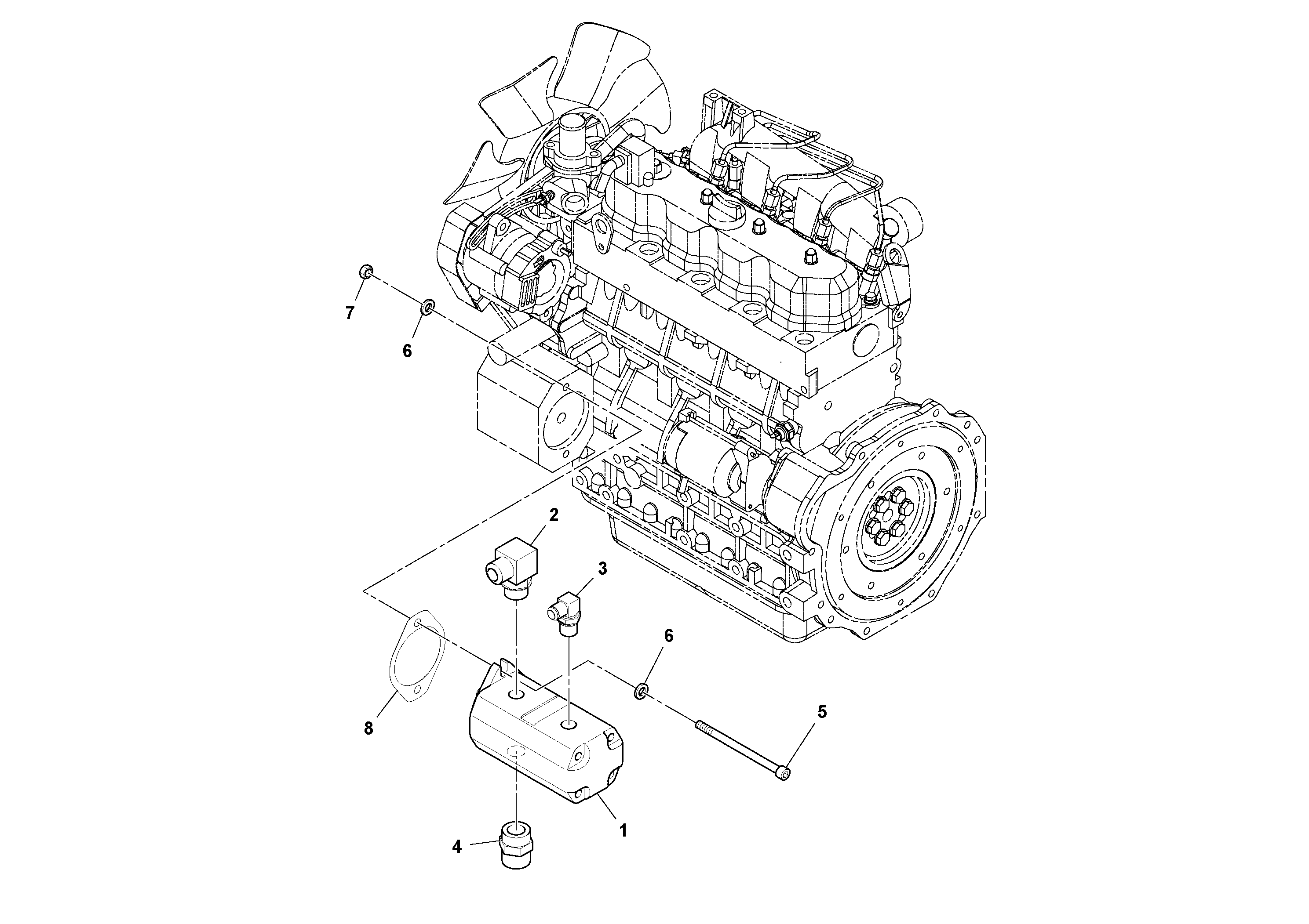 Схема запчастей Volvo CR24/CR30 S/N 197606 - - 54513 Vibration/Steering Pump Assembly 