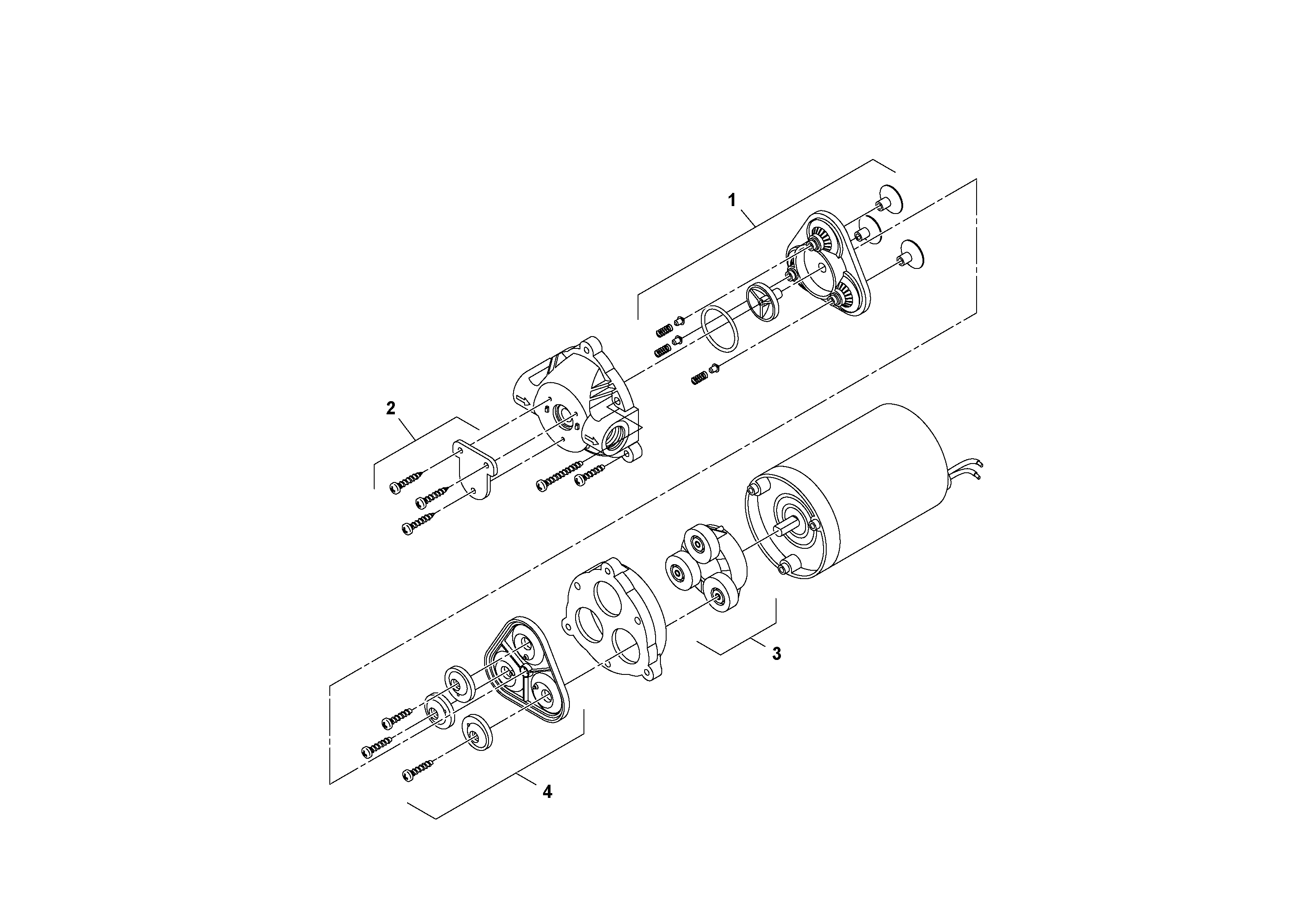 Схема запчастей Volvo DD112HF/DD118HF/HA/HFA S/N 197518 - - 63783 Водяной насос 