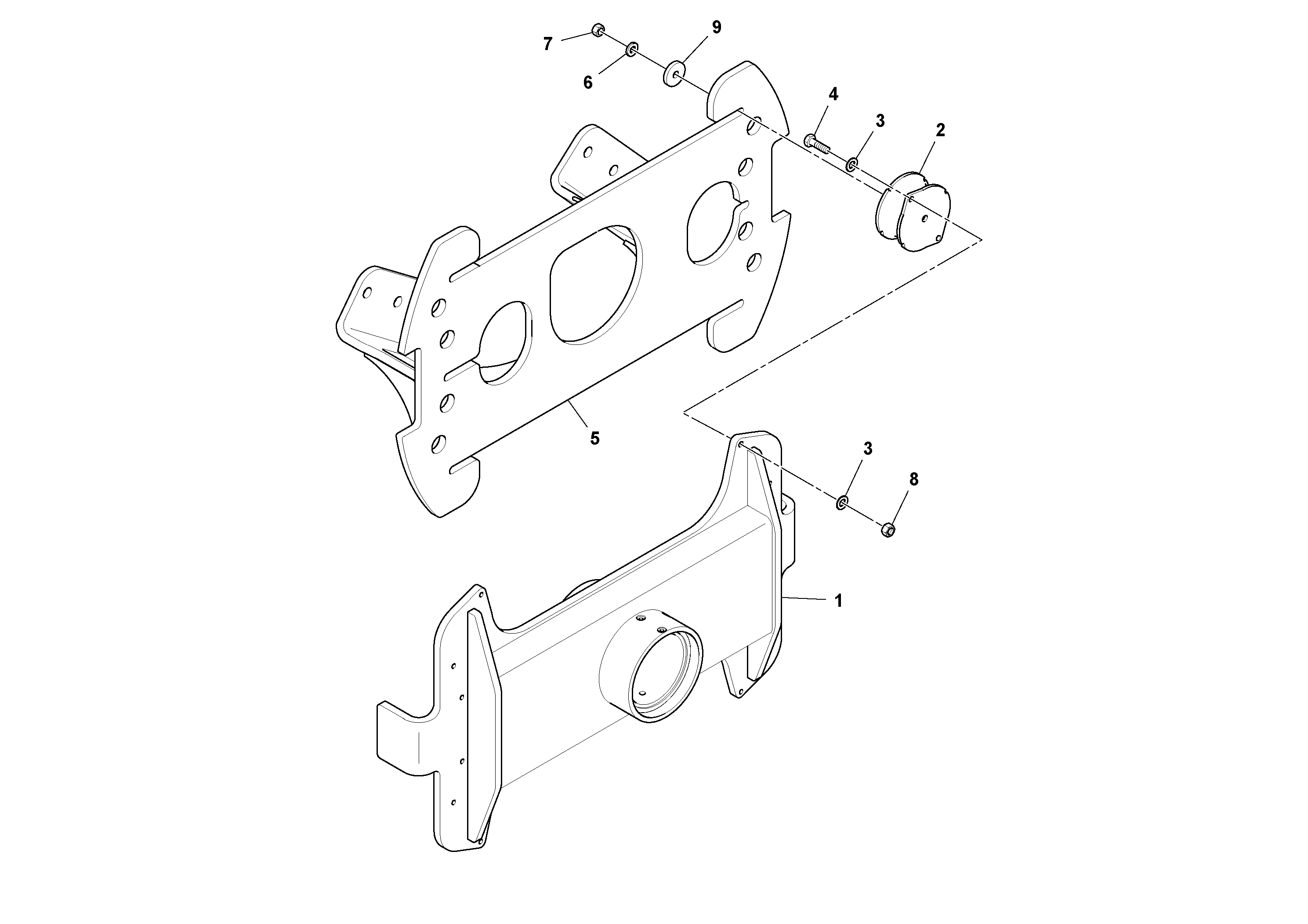 Схема запчастей Volvo DD132HF/DD138HF/HA/HFA S/N 197527- - 50843 Carrier Assembly 