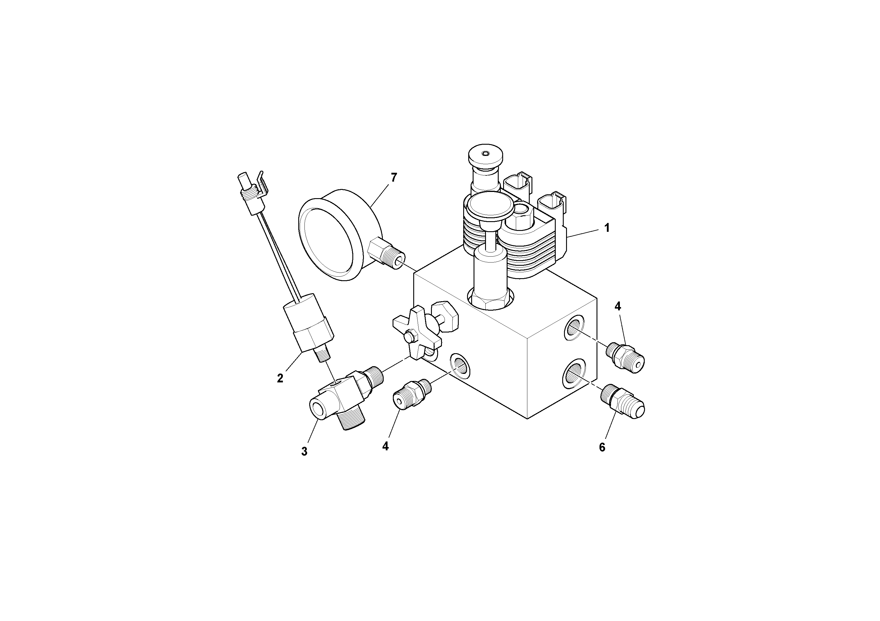 Схема запчастей Volvo DD132HF/DD138HF/HA/HFA S/N 197527- - 49004 Valve Assembly 