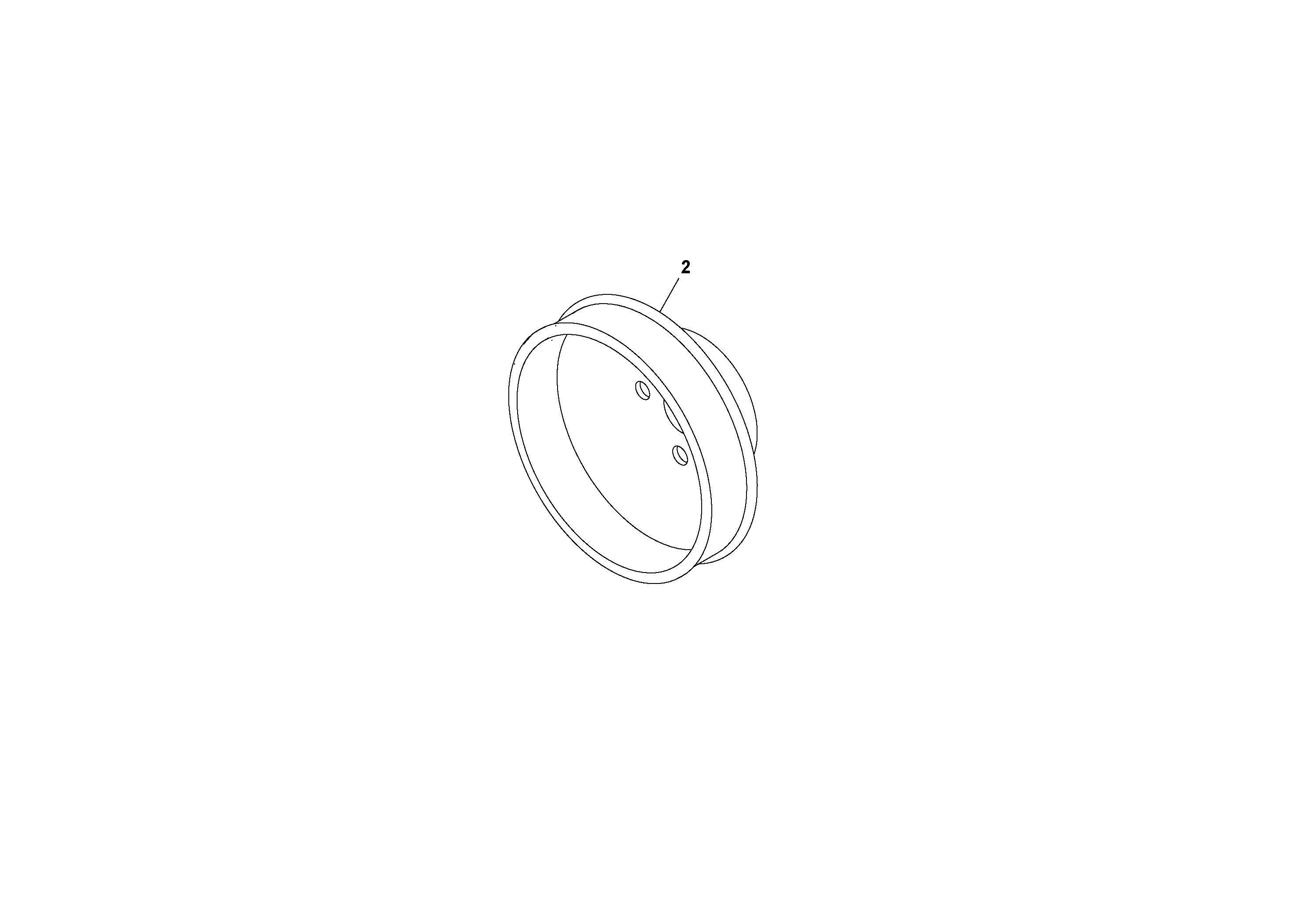 Схема запчастей Volvo DD132HF/DD138HF/HA/HFA S/N 197527- - 49050 High Ambient Temperature Fan Installation 
