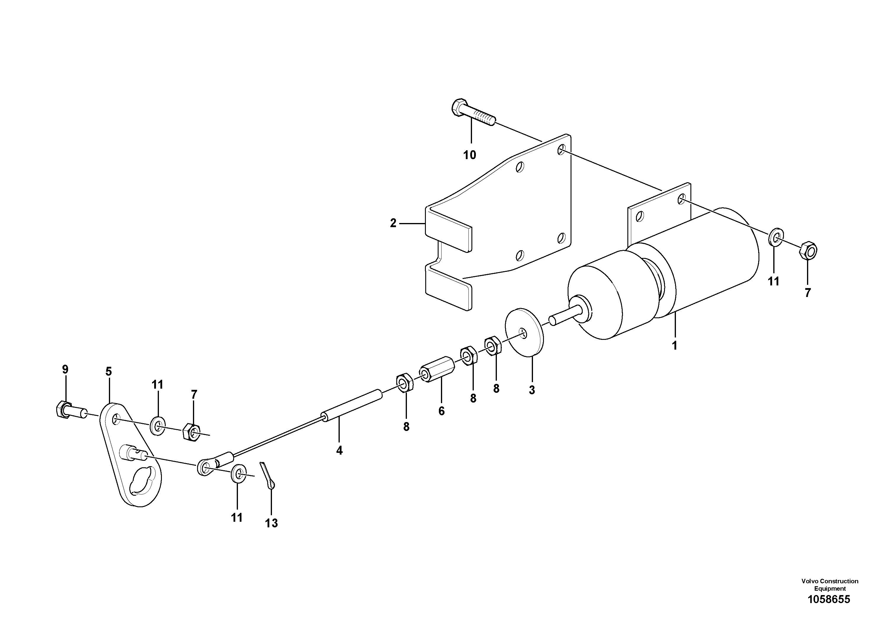 Схема запчастей Volvo DD70/DD70HF S/N 197522 - - 102224 Throttle Assembly 