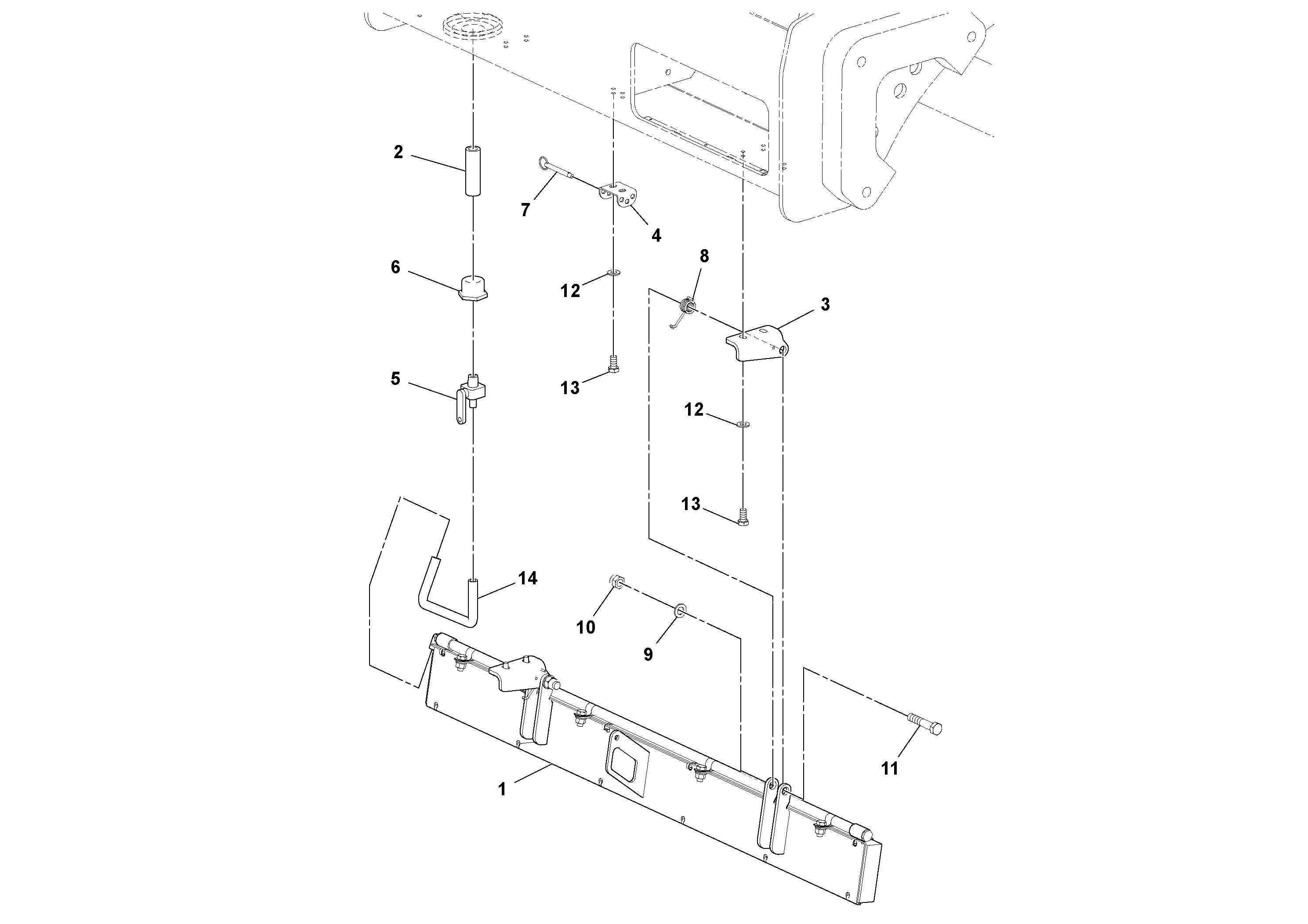 Схема запчастей Volvo DD70/DD70HF S/N 197522 - - 33223 Cocoa Mat Installation 