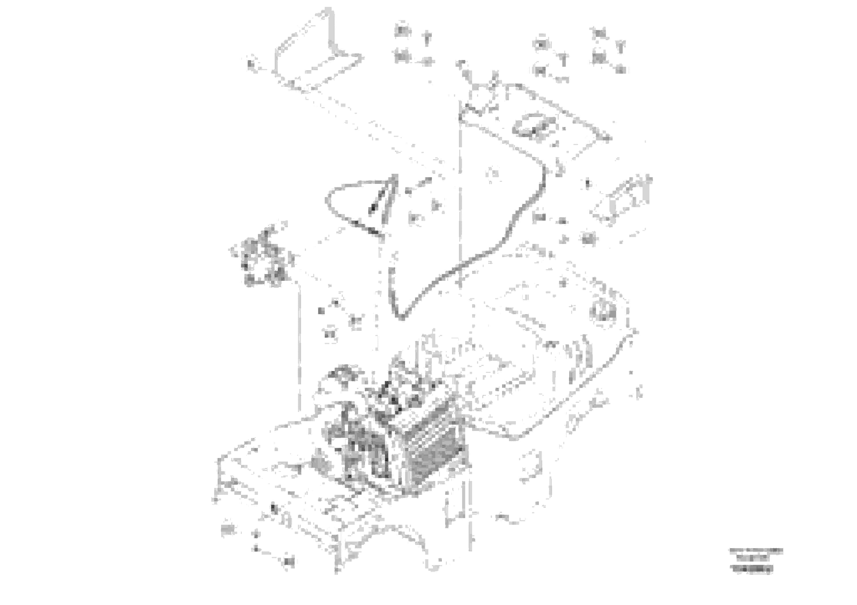 Схема запчастей Volvo DD22 S/N 20784 - - 73880 Sliding Platform 