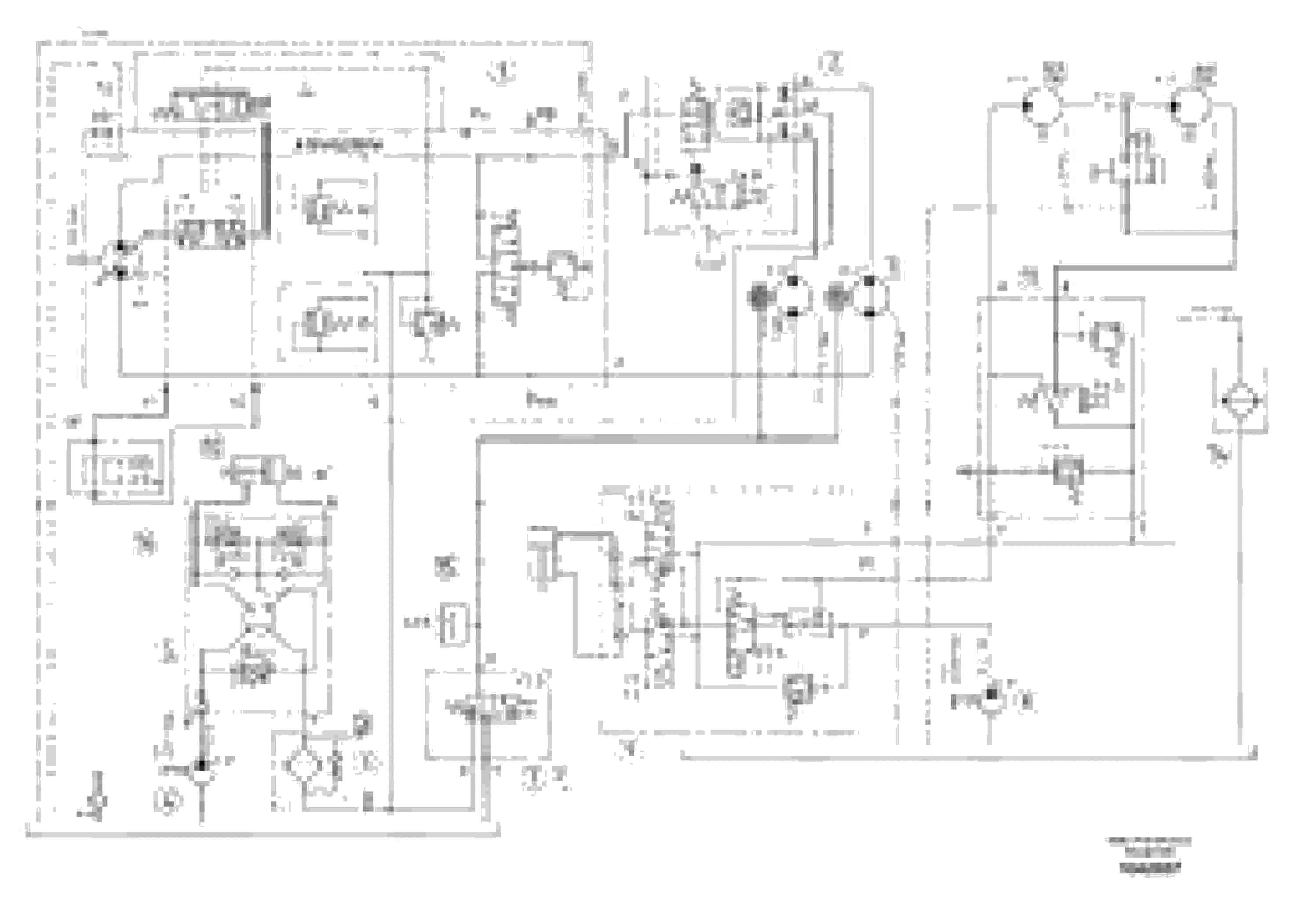 Схема запчастей Volvo DD24 S/N 20661 - - 25176 Hydraulic diagram 