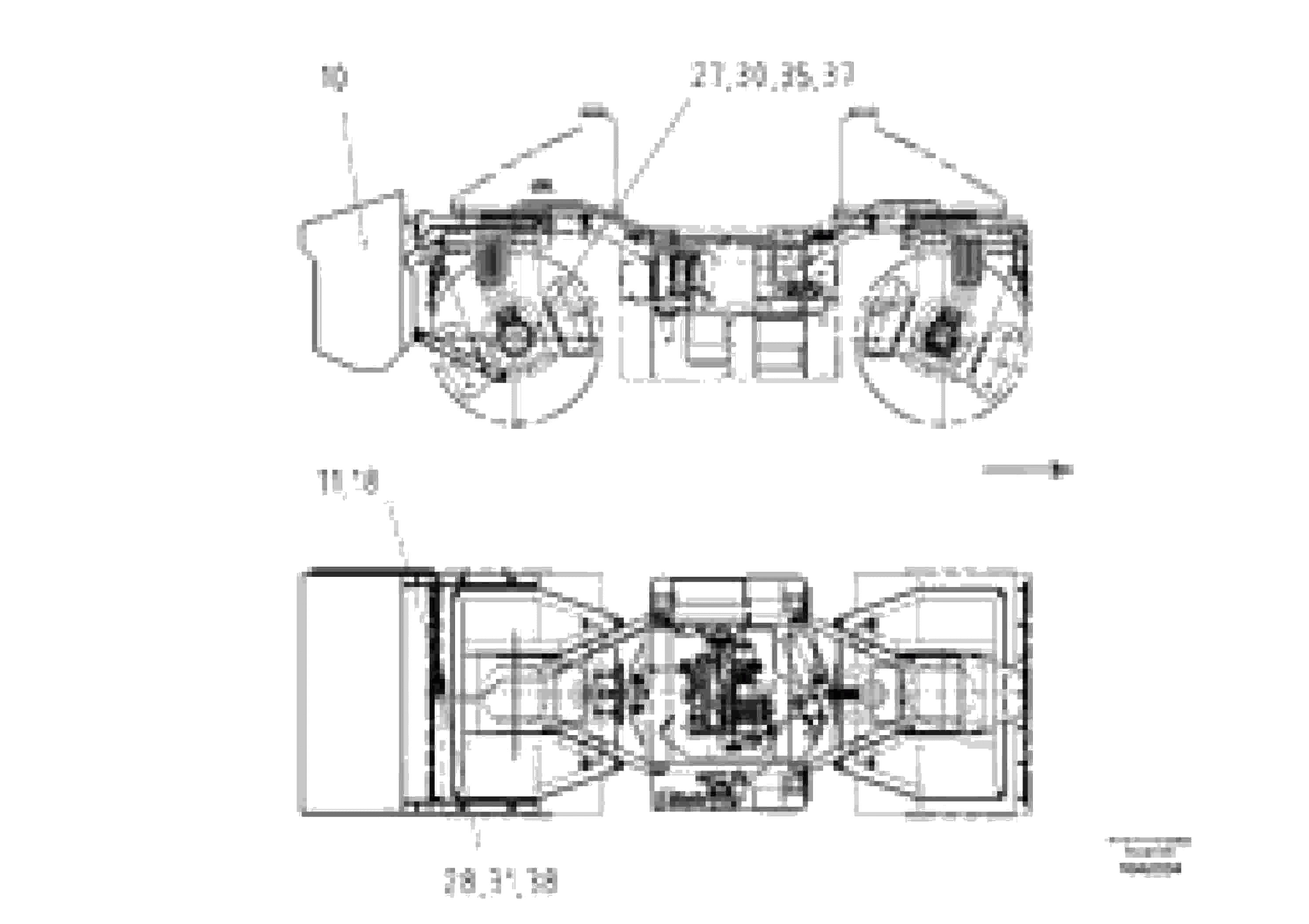 Схема запчастей Volvo DD85 S/N 21362 - - 64089 Girder Chip Spreader 