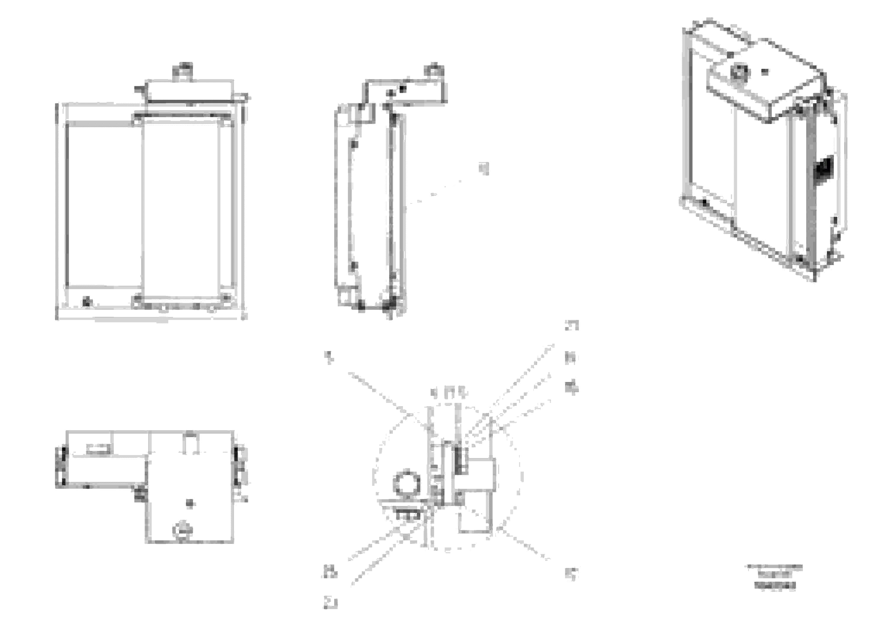 Схема запчастей Volvo DD95 S/N 20624 - - 78780 Condenser Assembly 