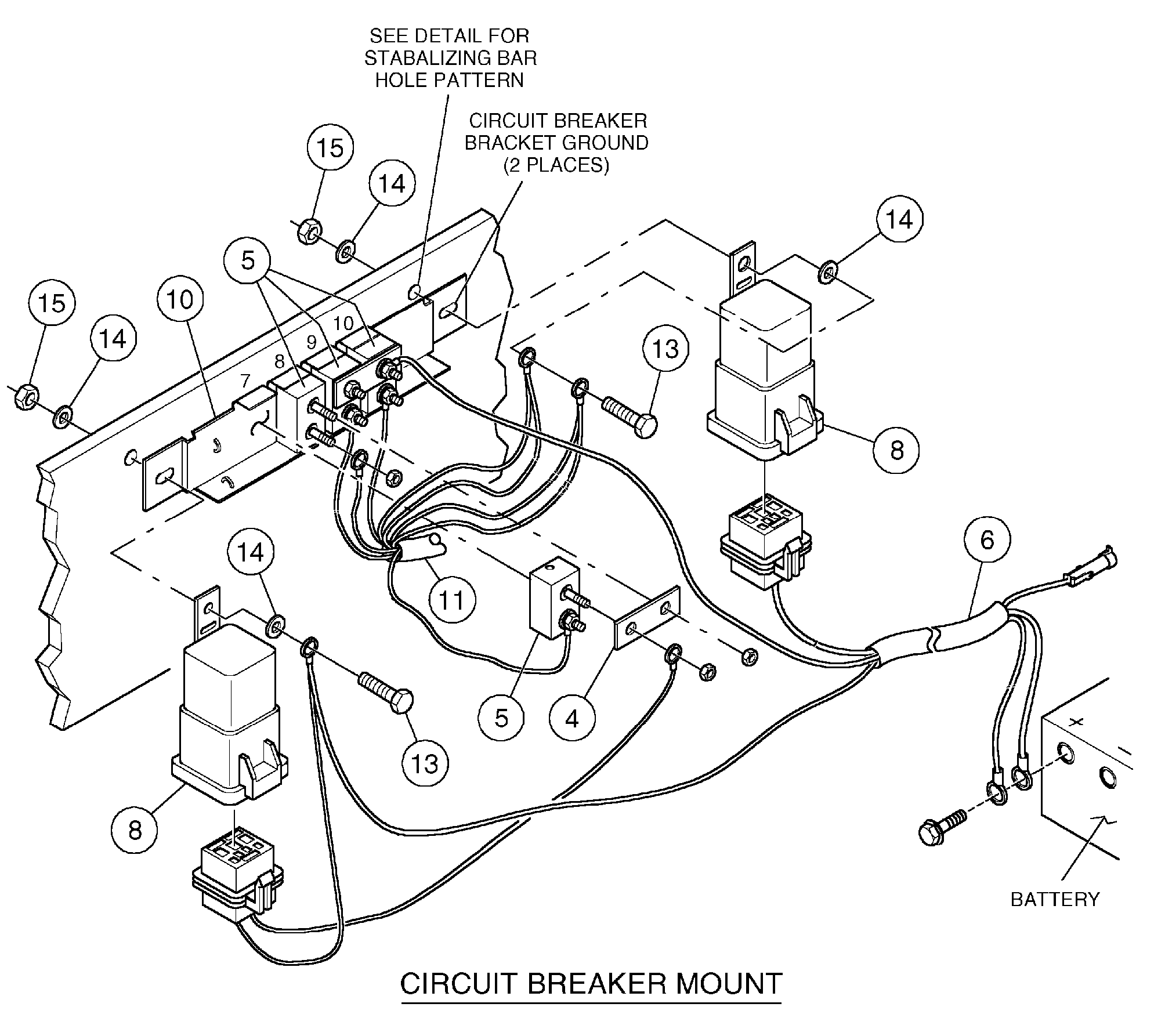 Схема запчастей Volvo DD146HF S/N 53539 - - 85671 HID Spotlight Installation 