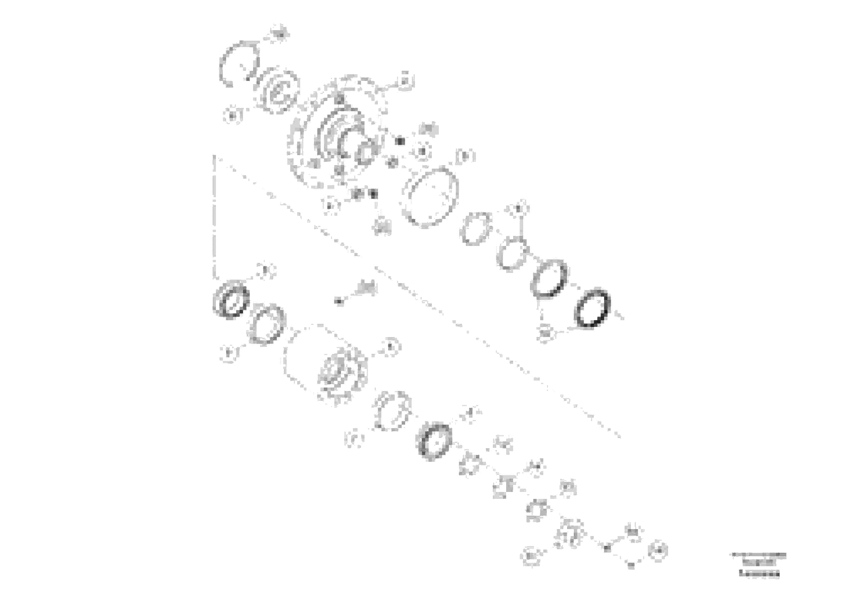 Схема запчастей Volvo DD80 - 10683 Carrier Assembly DD80 S/N 0720110086-
