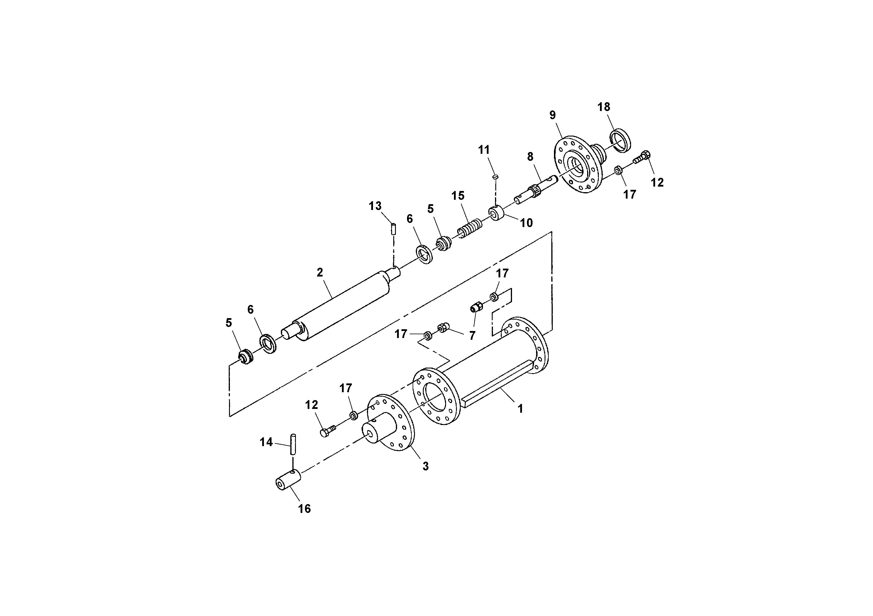 Схема запчастей Volvo DD90 - 96902 Eccentric Shaft Assembly DD90/DD90HF S/N 197375 -