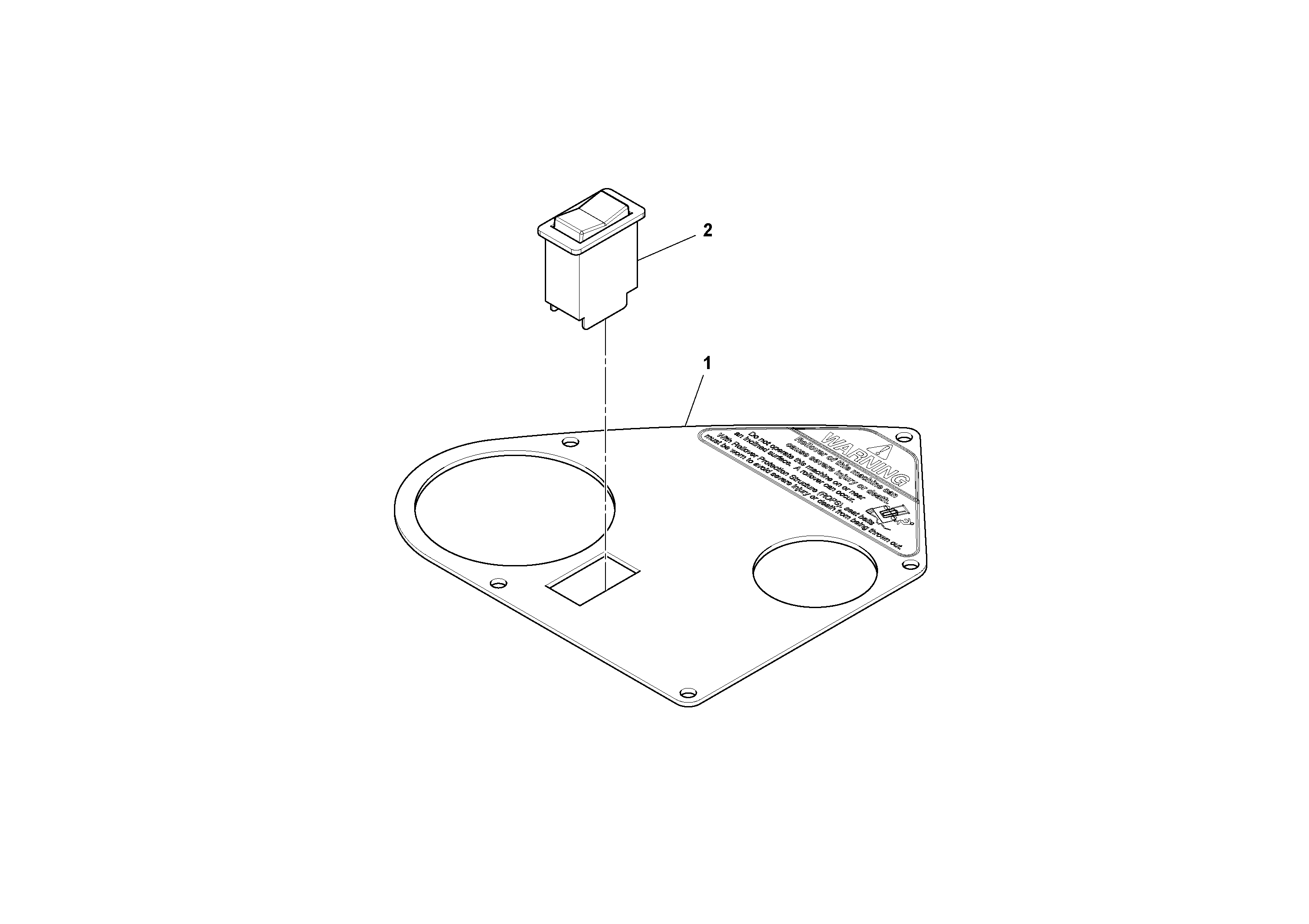 Схема запчастей Volvo SD45D/SD45F S/N 197409 - - 43554 Left Panel Assembly 