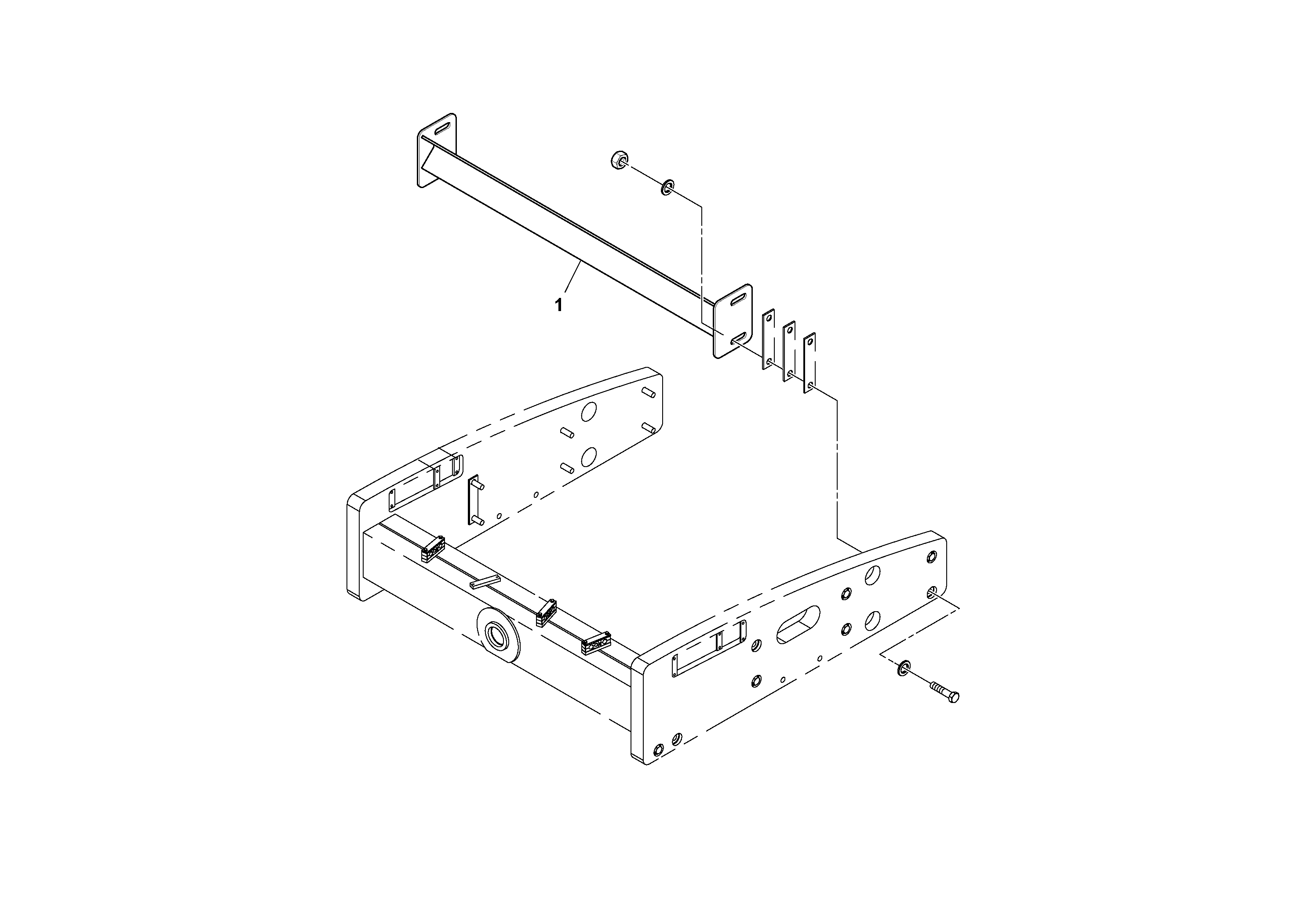 Схема запчастей Volvo SD70D/SD70F/SD77DX/SD77F S/N 197387- - 82308 Standard Drum Scraper Installation 
