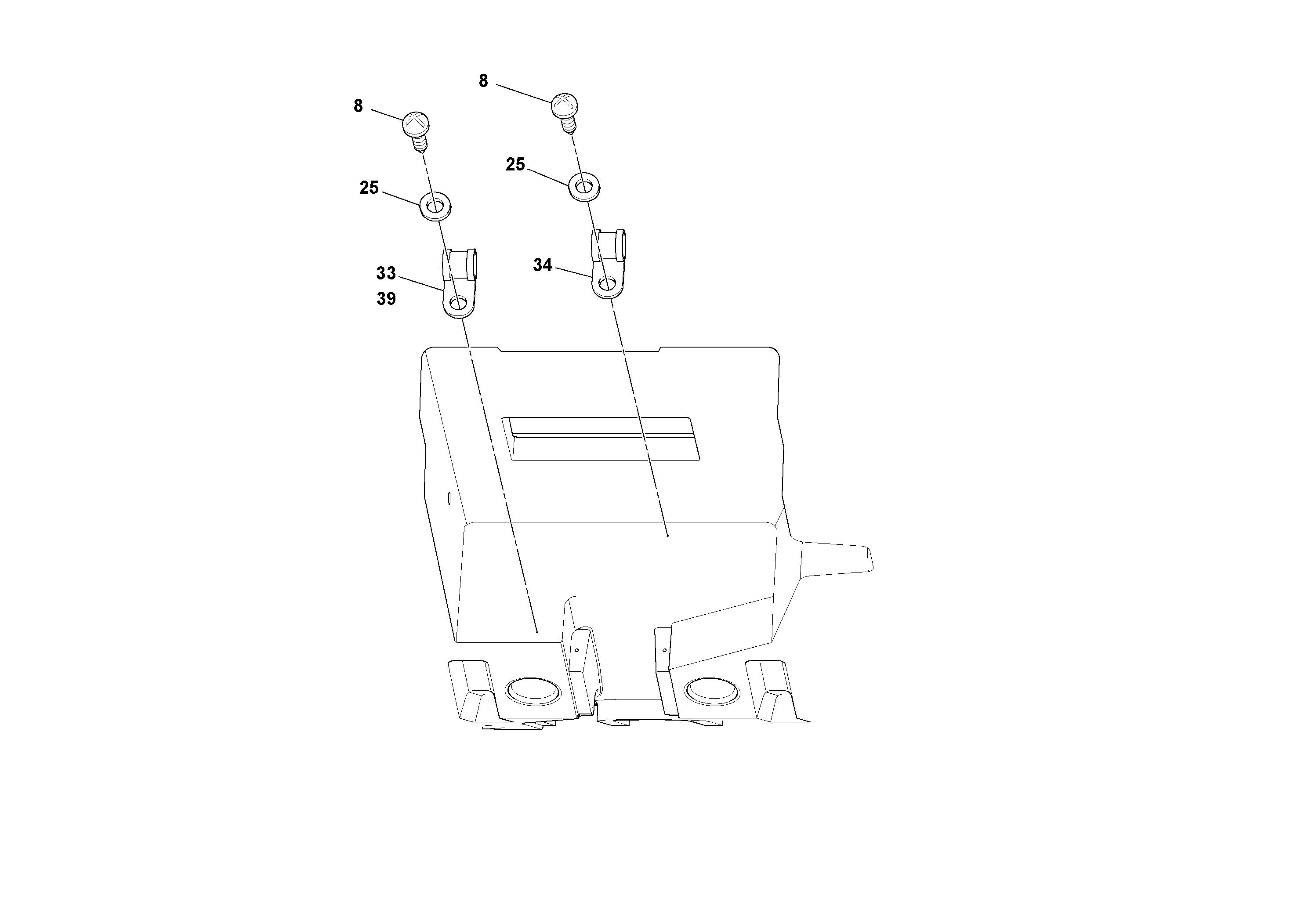 Схема запчастей Volvo SD77DA S/N 197788- - 47414 Cab Heater Assembly 